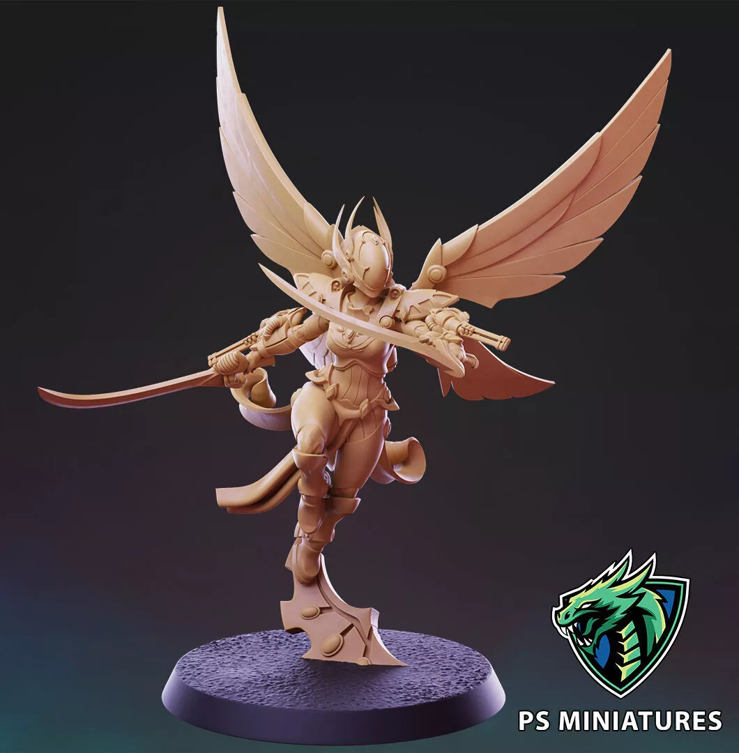 Galaxy Elves - Female Vengeful Wasp Leader 3D print model
