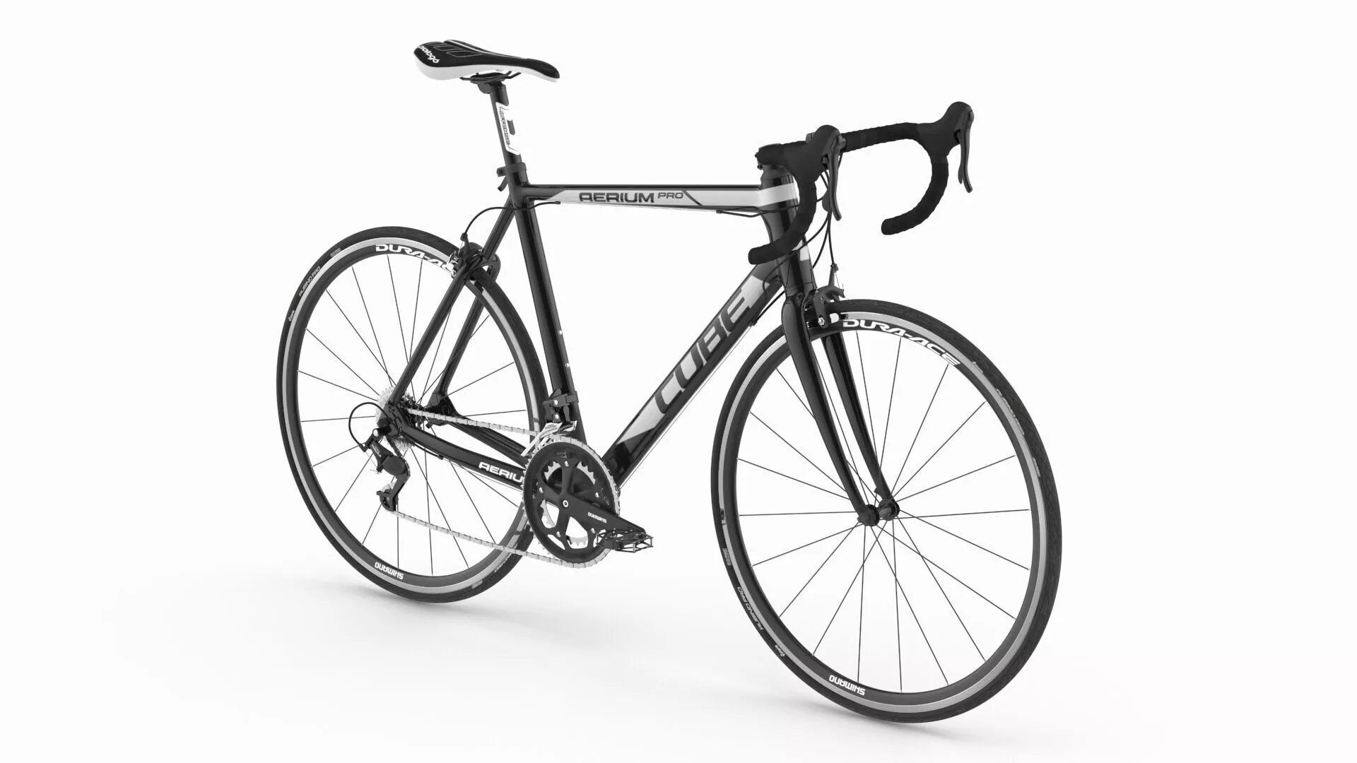 Cube Aerium Pro Road Bicycle Rigged for Maya 3D model