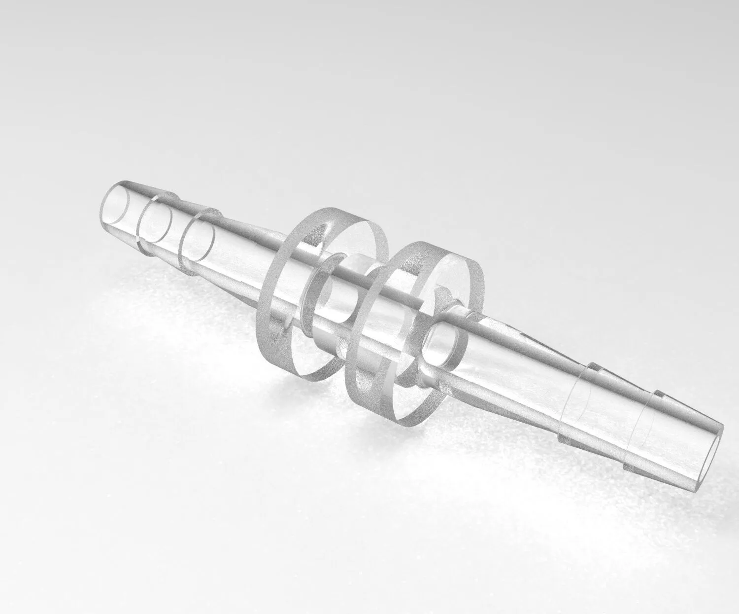 Pipe Connector - Linear shape 3D print model