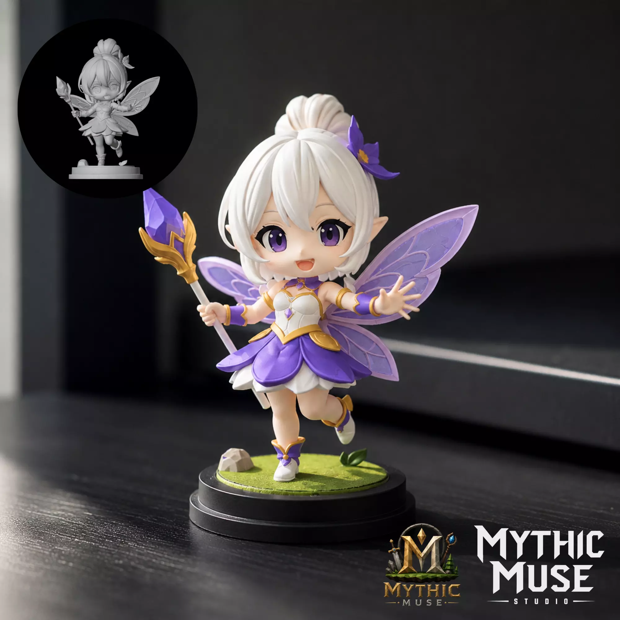 Battle Fairy STL Model for 3D Printing 3D print model