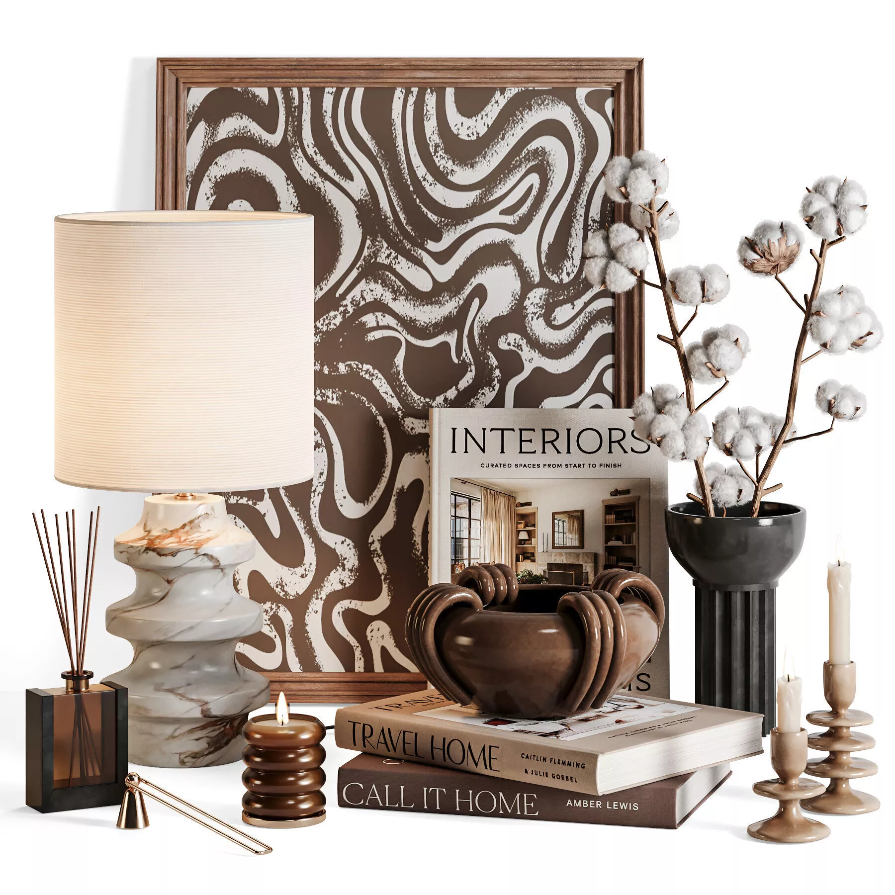 Vintage Decor Set26 3D model