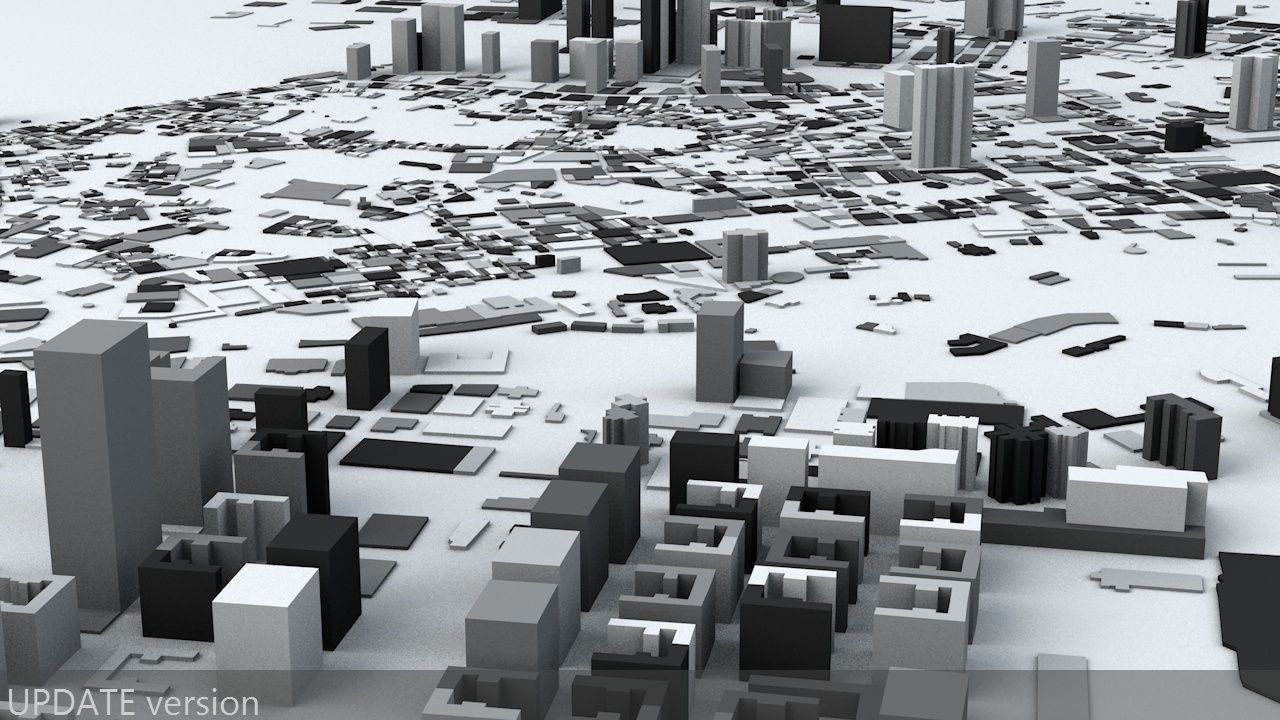 Macau Streets and Buildings 3D model_2