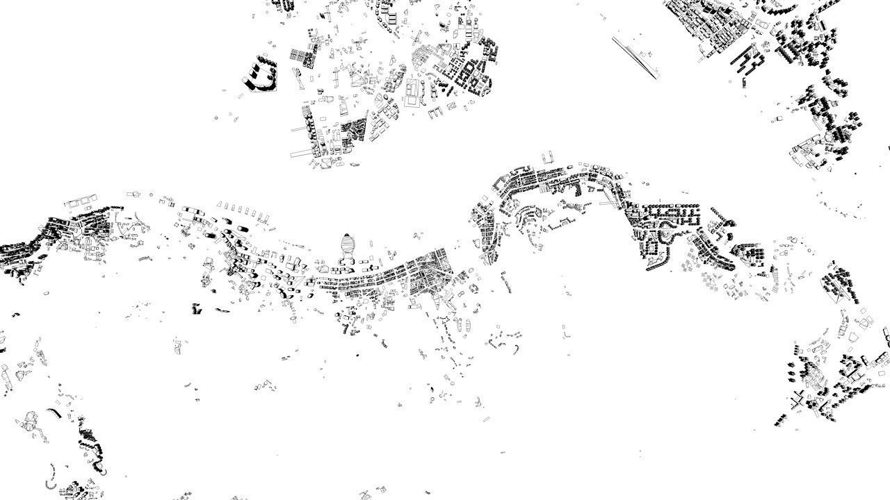 Hong Kong City Streets and Buildings 3D model_10