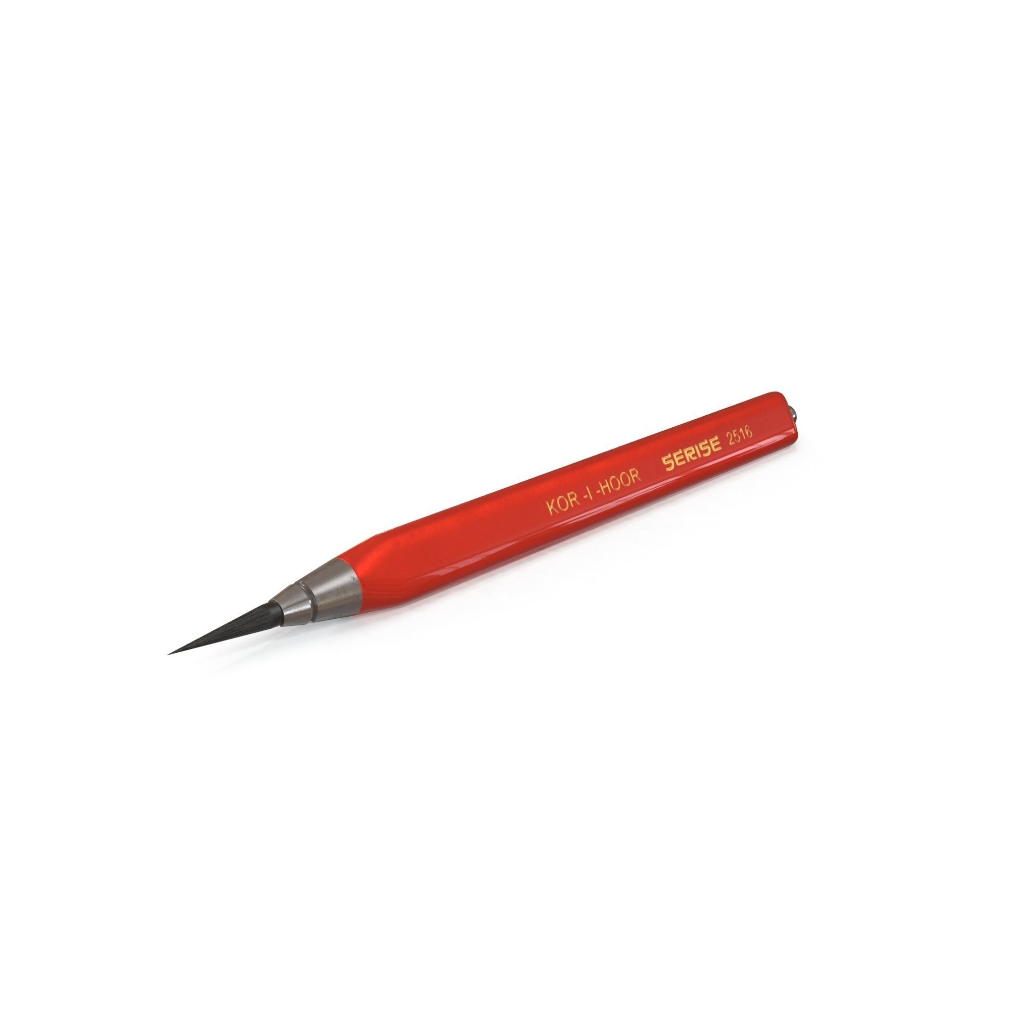HD Graphite Pencil 3D model_6