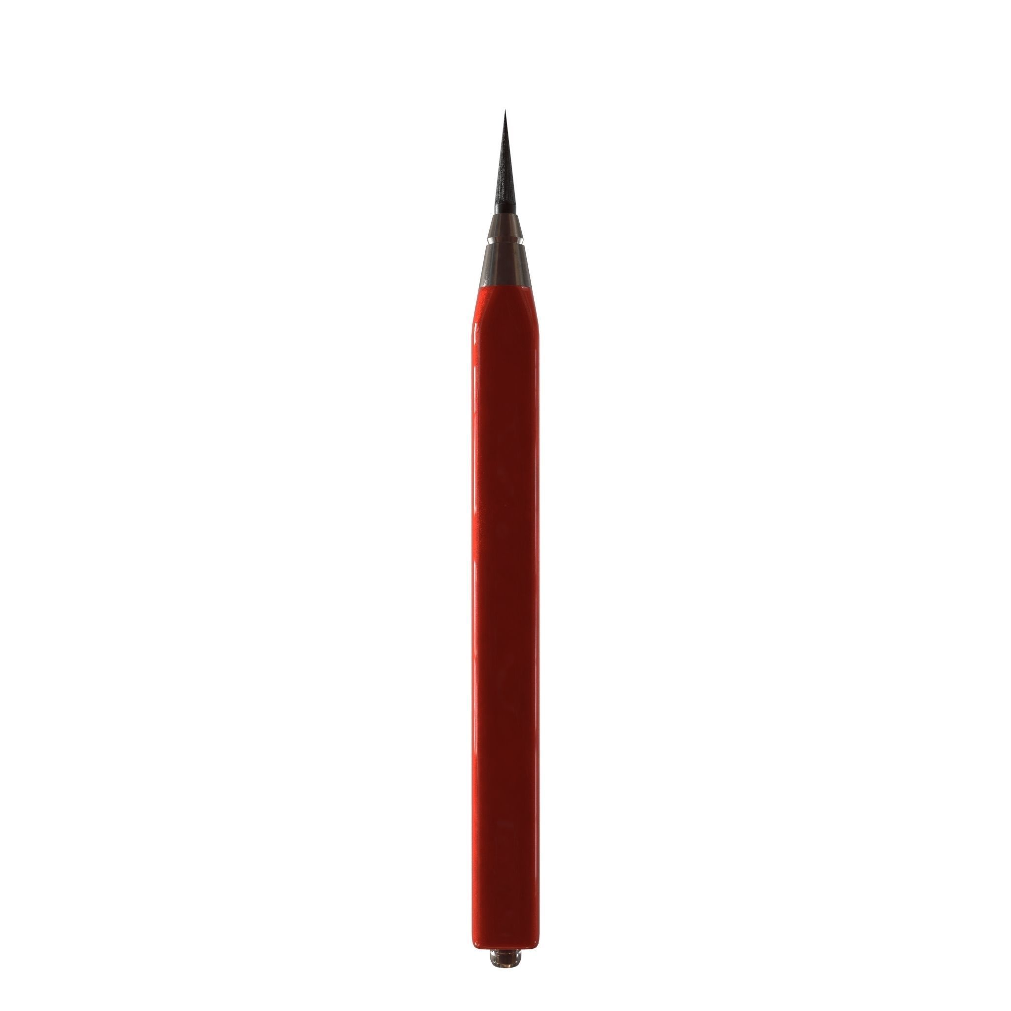 HD Graphite Pencil 3D model_12