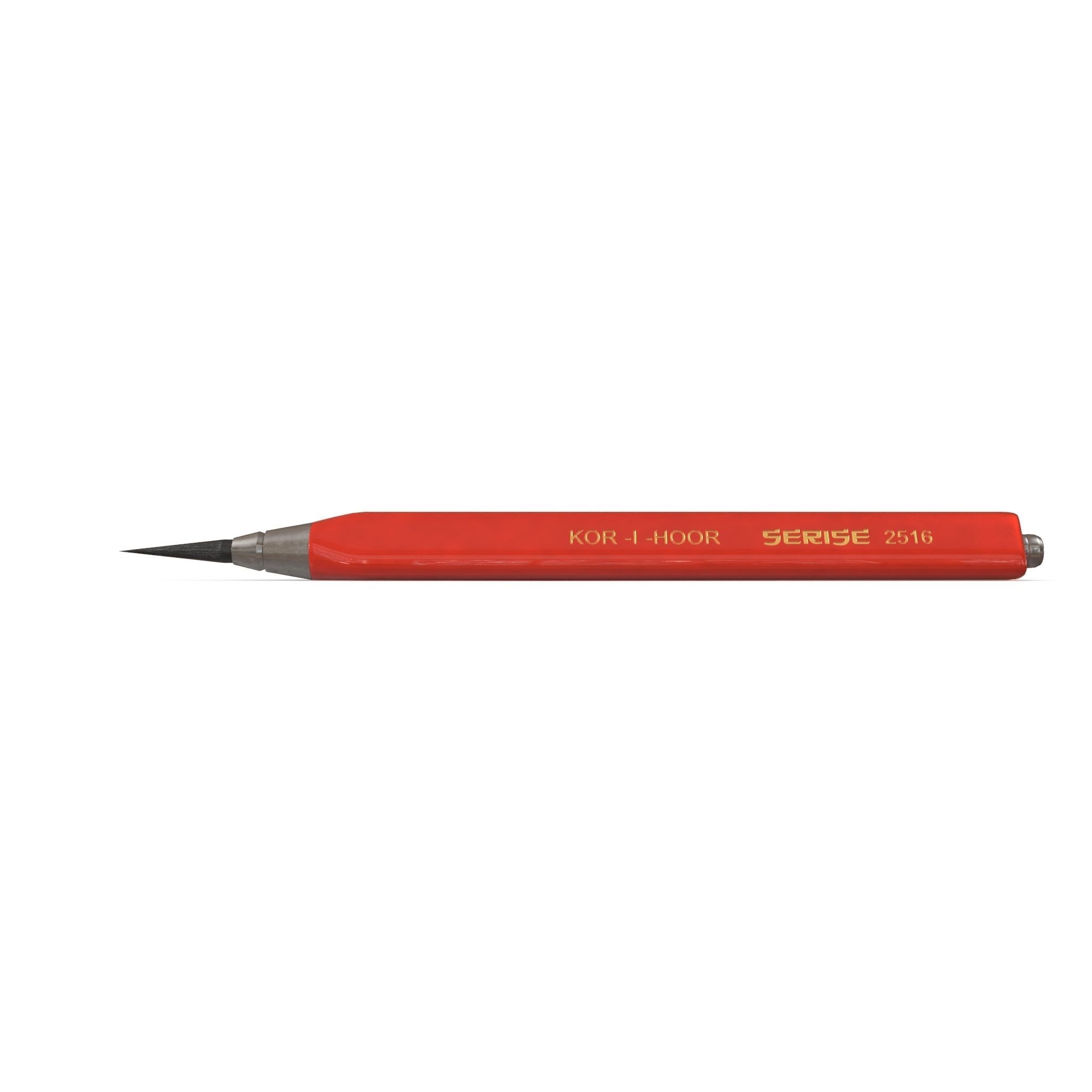HD Graphite Pencil 3D model_8