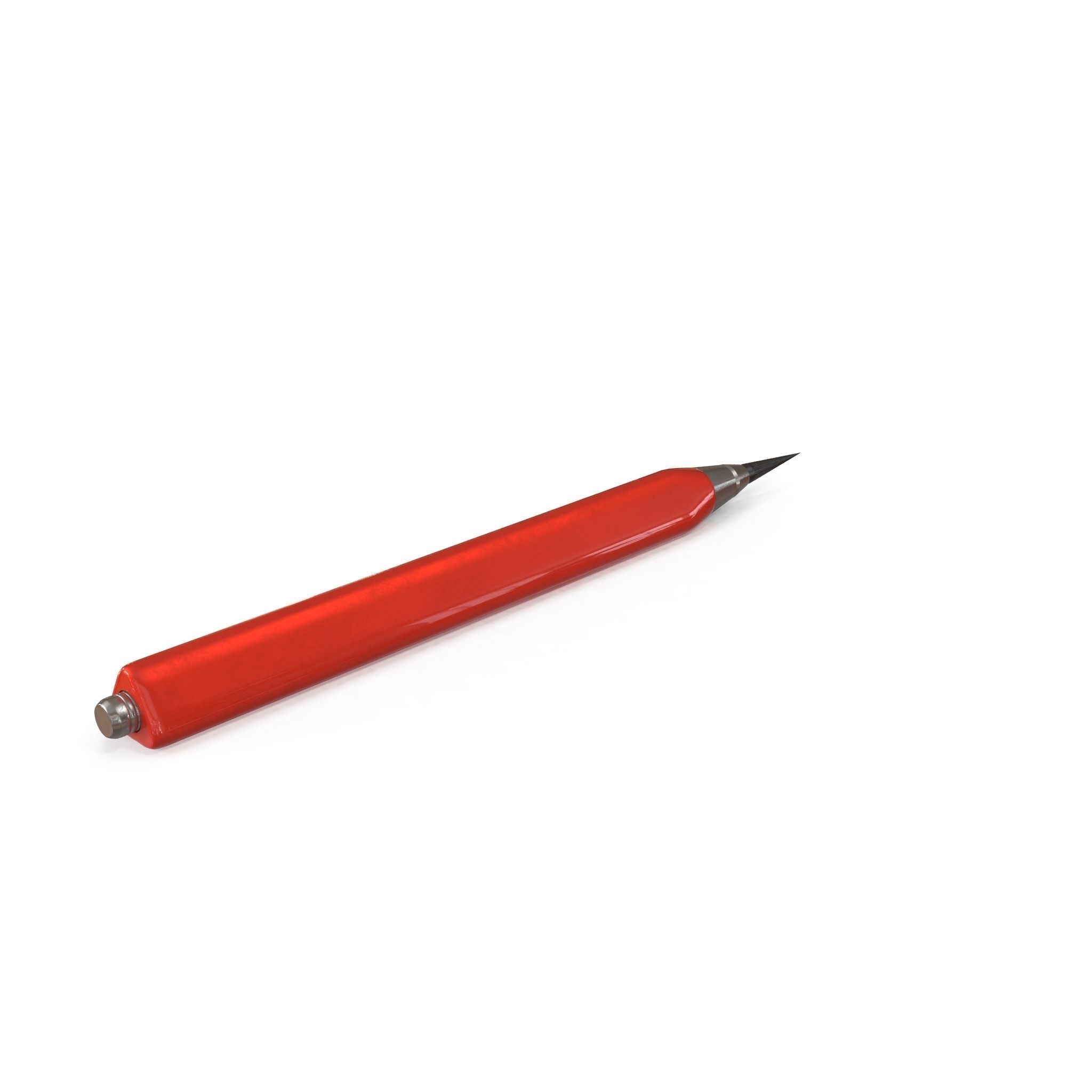 HD Graphite Pencil 3D model_4