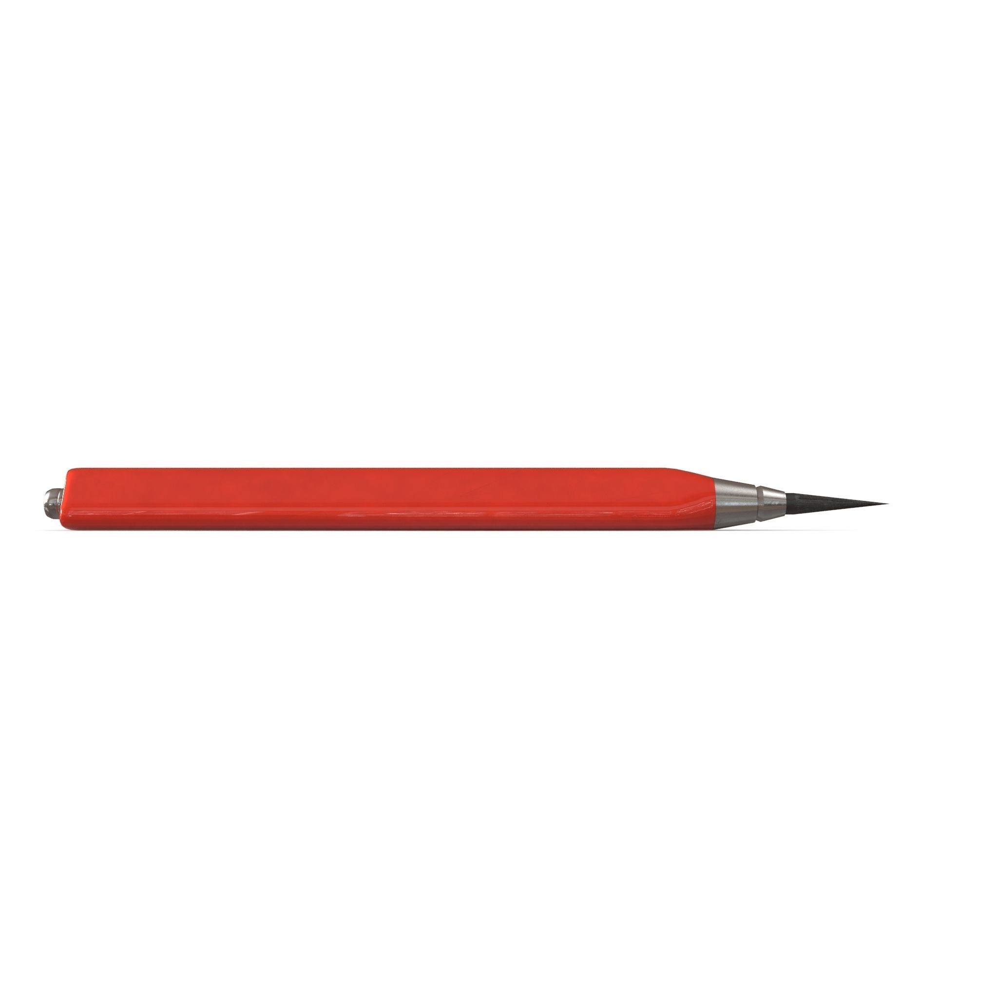HD Graphite Pencil 3D model_9