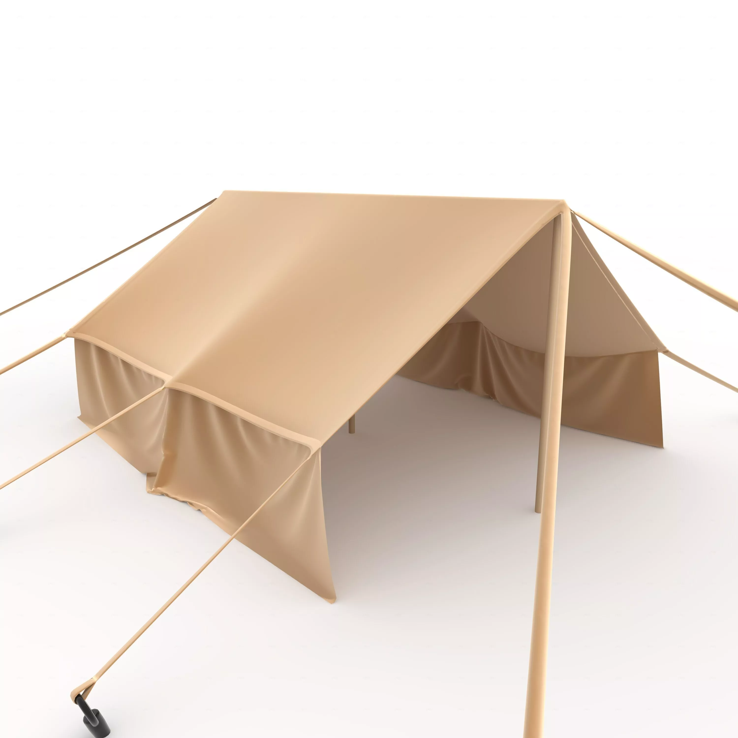 Military Tent 36 3D model