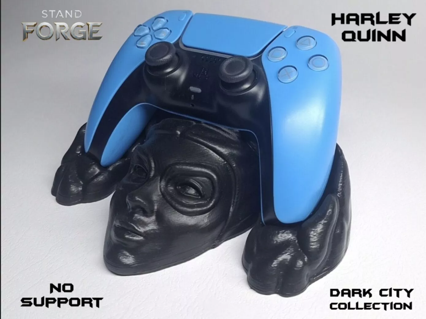 Harley Quinn- Controller Holder- Dark City Free 3D print model