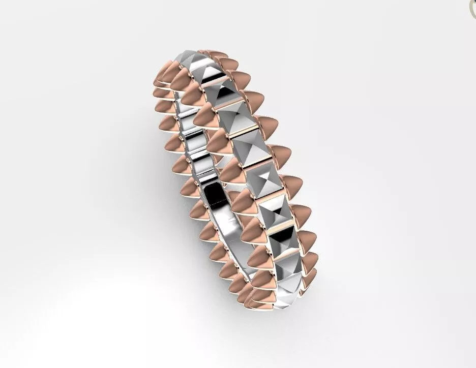 Spiked ring 3D print model