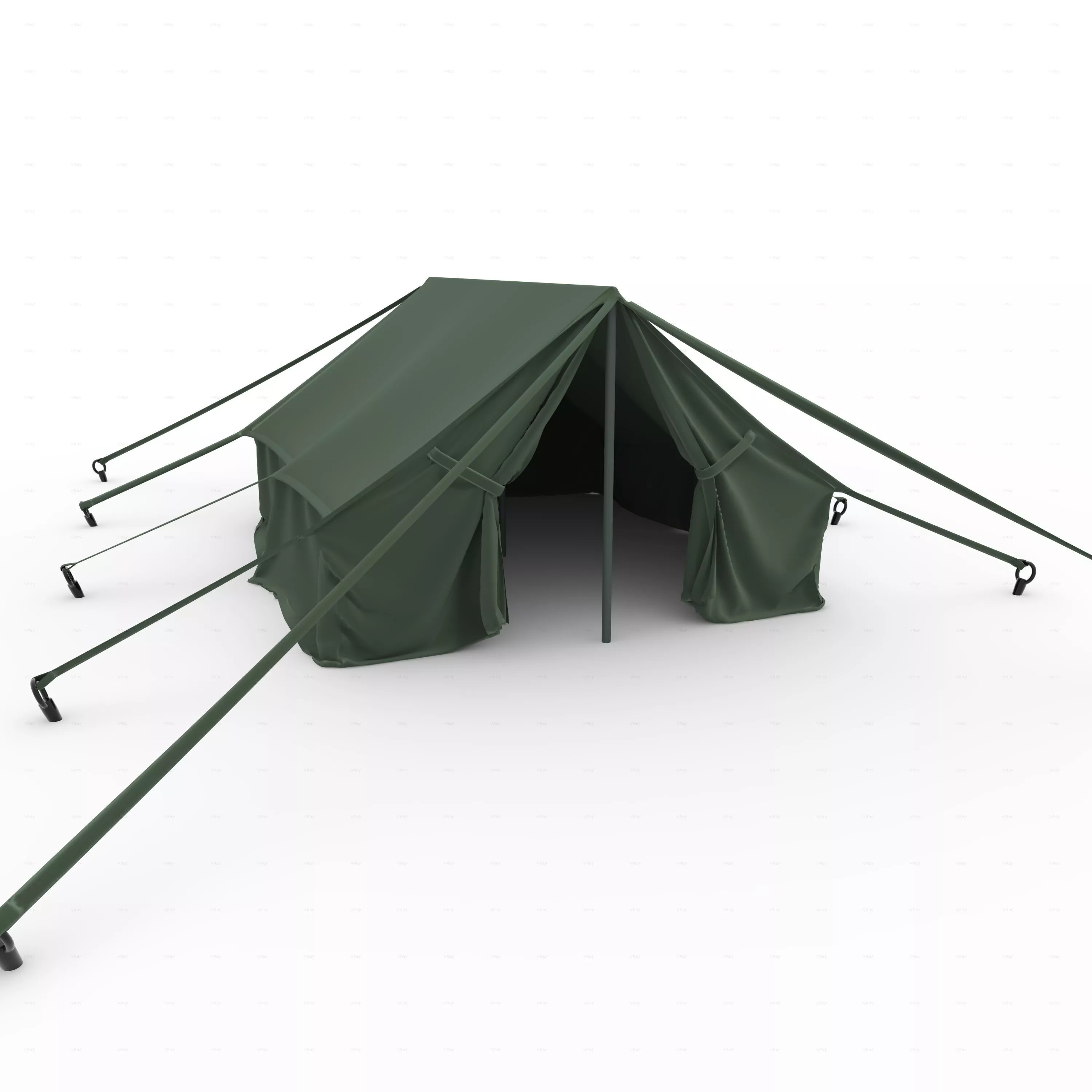 Military Tent 41 3D model