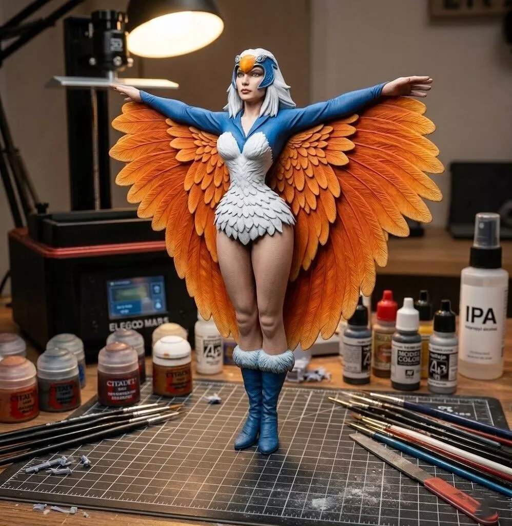 SORCERESS of Castle Grayskull - Classic Animated Edition STL 3D print model