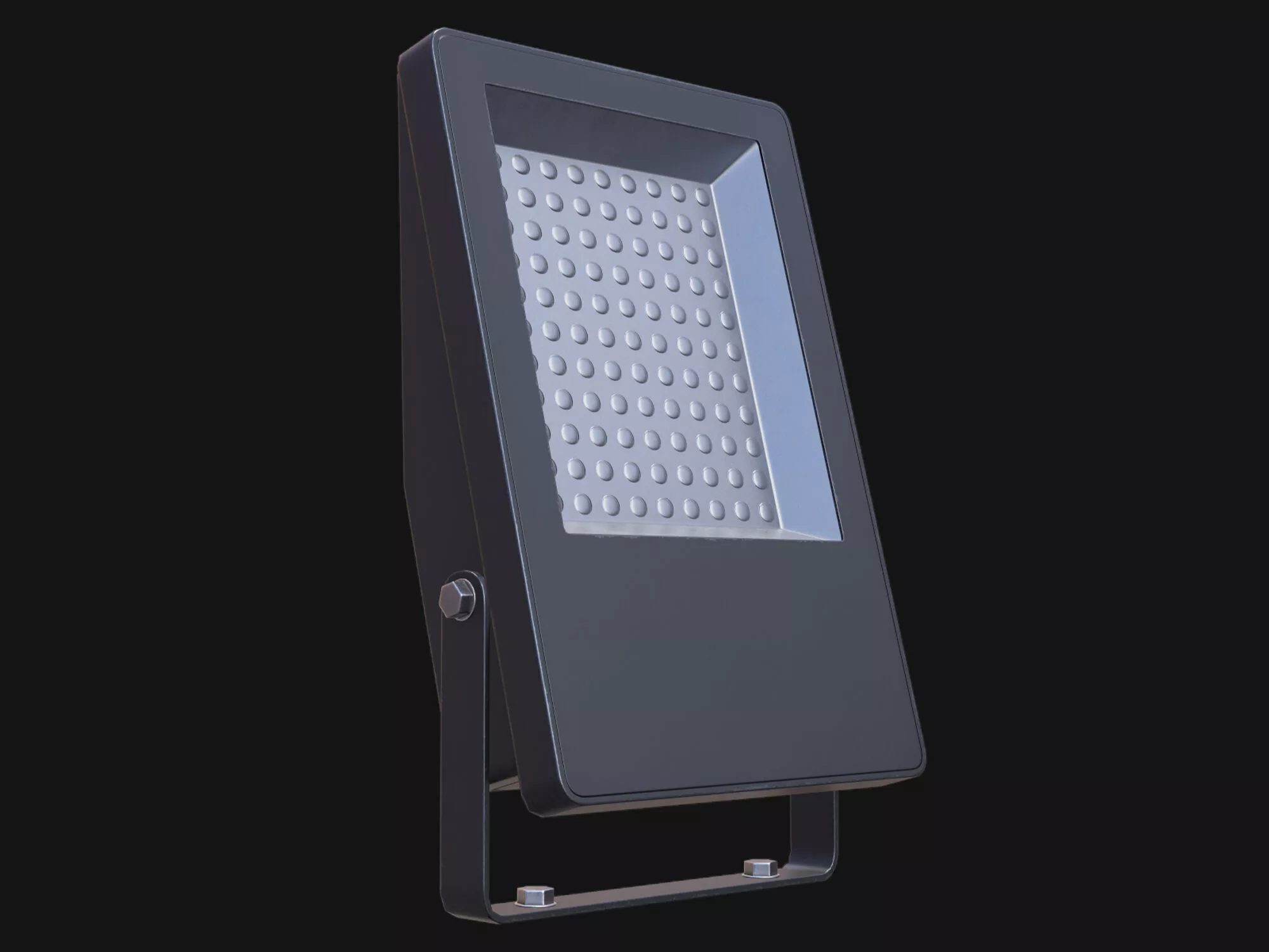 Floodlight 3 PBR Low Poly Low-poly 3D model