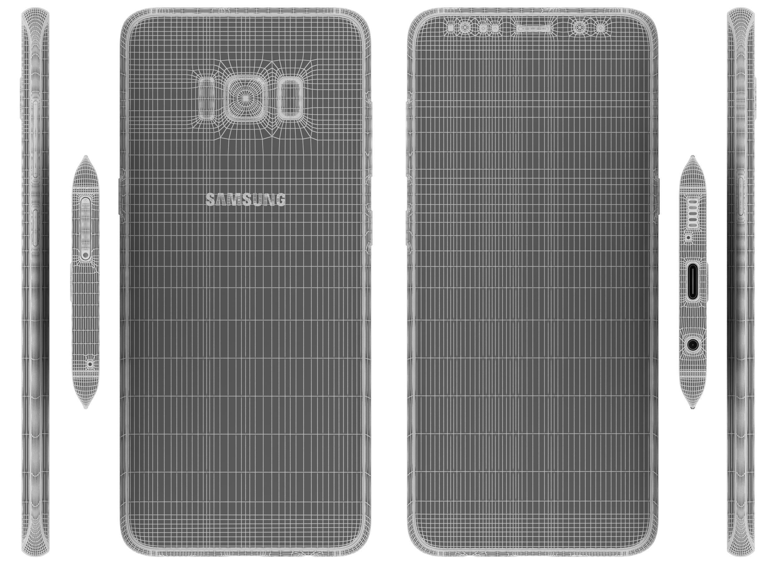 Samsung Galaxy S8 Arctic Silver 3D model_10