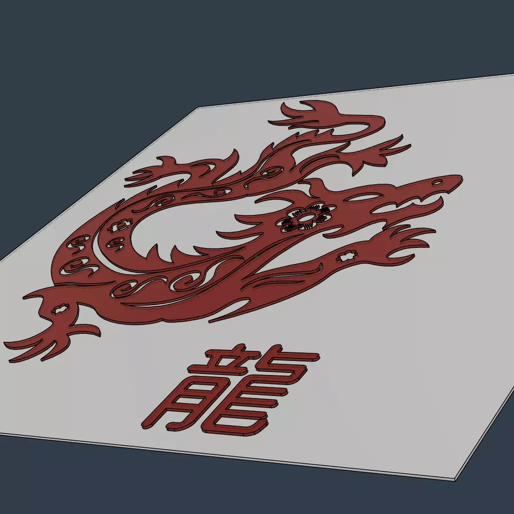Twelve Beasts of Fortune 3D print model