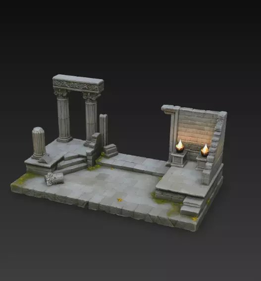 Diorama Saint Seiya 22 3D print model