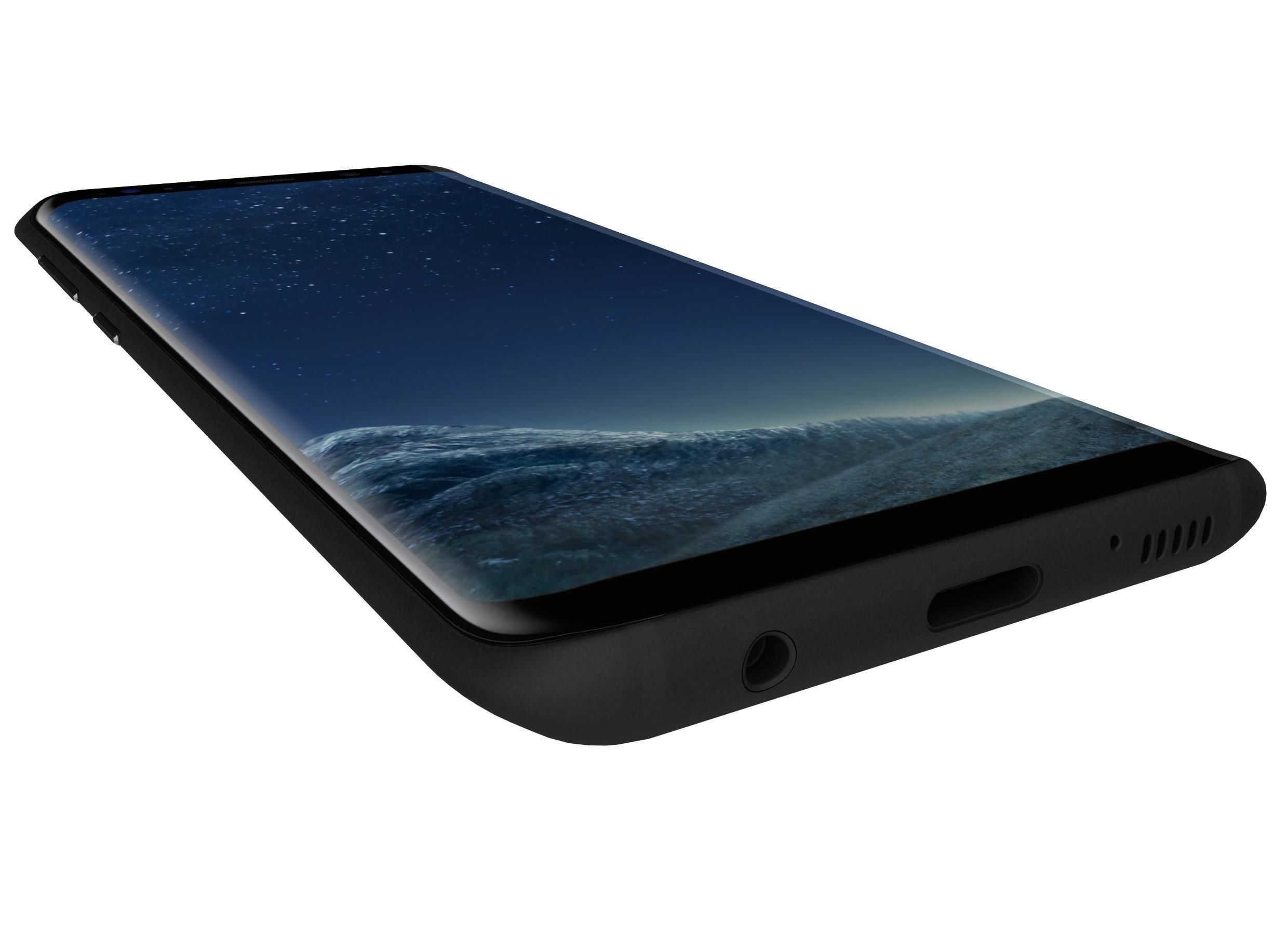 Samsung Galaxy S8 All Colors 3D model_32