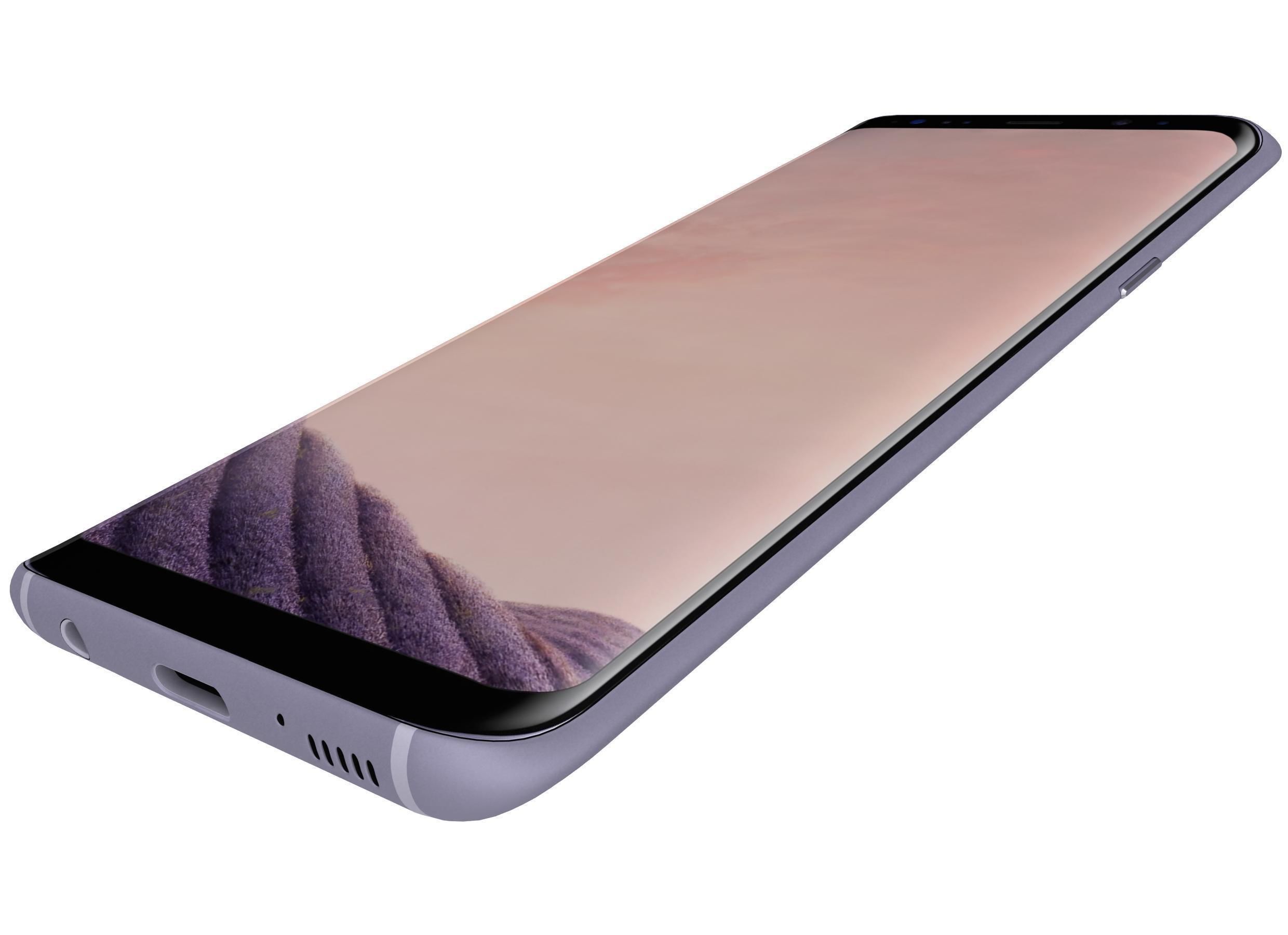 Samsung Galaxy S8 All Colors 3D model_41