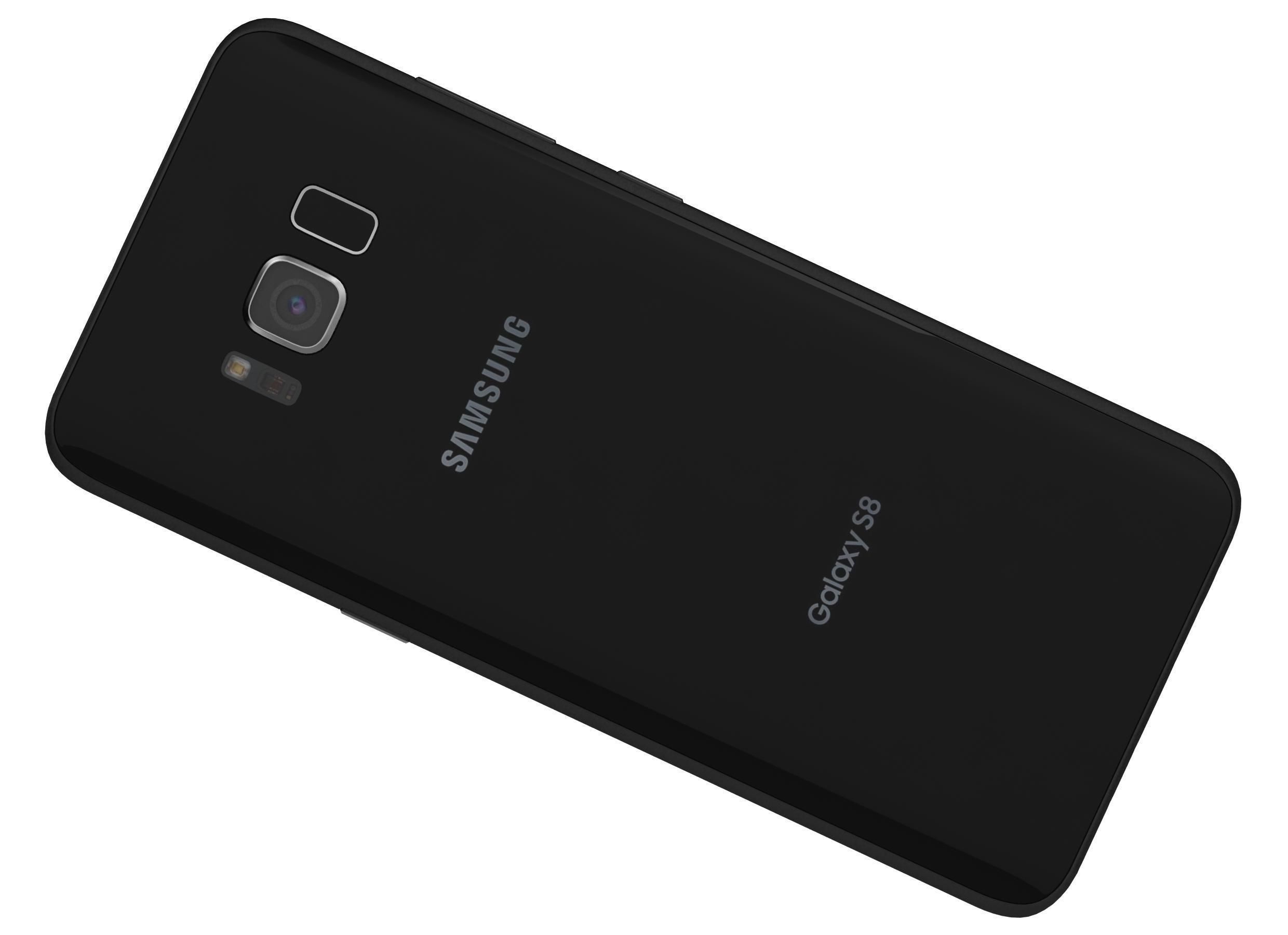 Samsung Galaxy S8 All Colors 3D model_29
