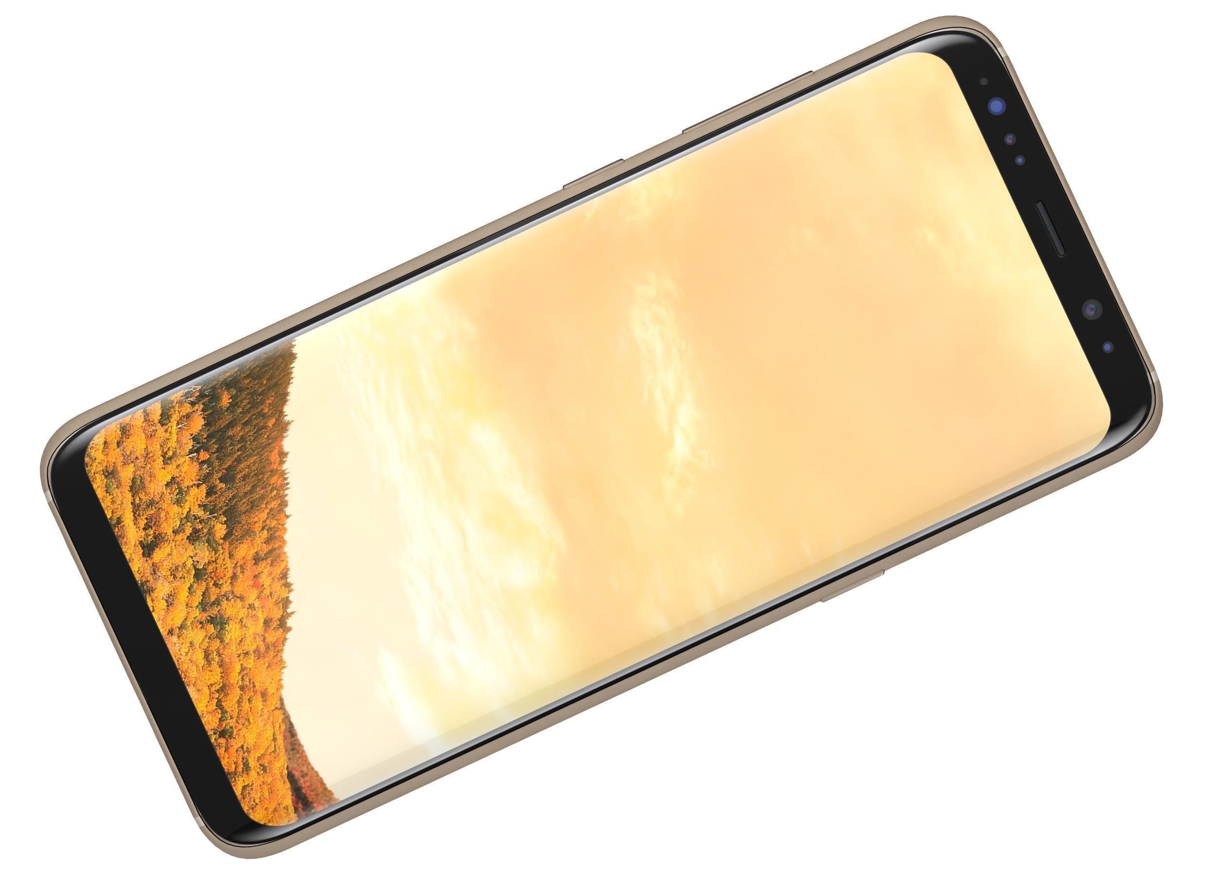 Samsung Galaxy S8 All Colors 3D model_22