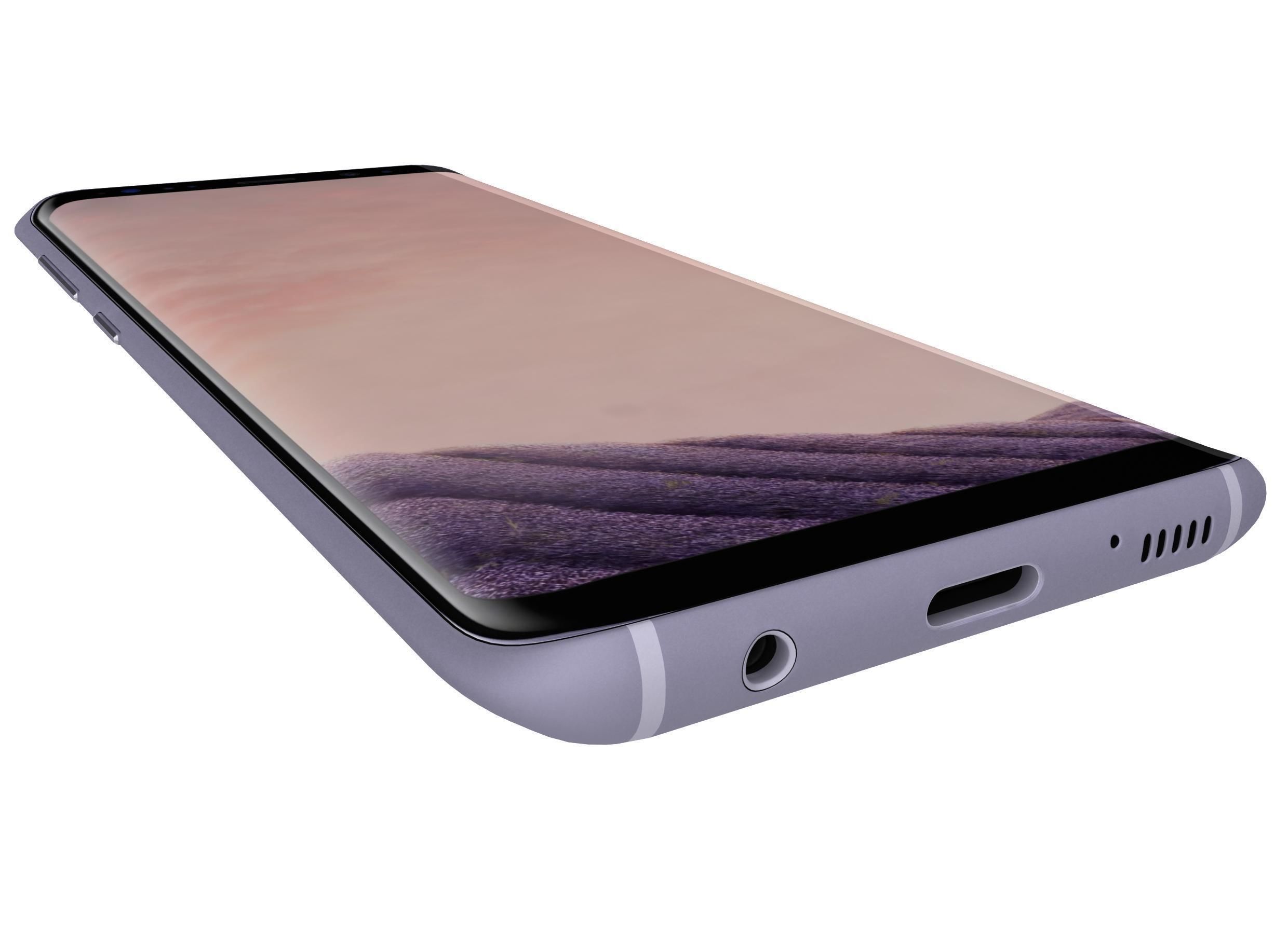 Samsung Galaxy S8 All Colors 3D model_31