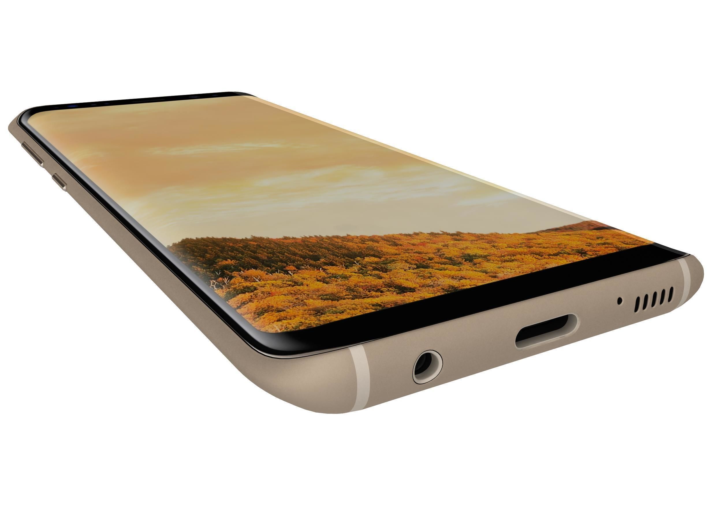 Samsung Galaxy S8 All Colors 3D model_33