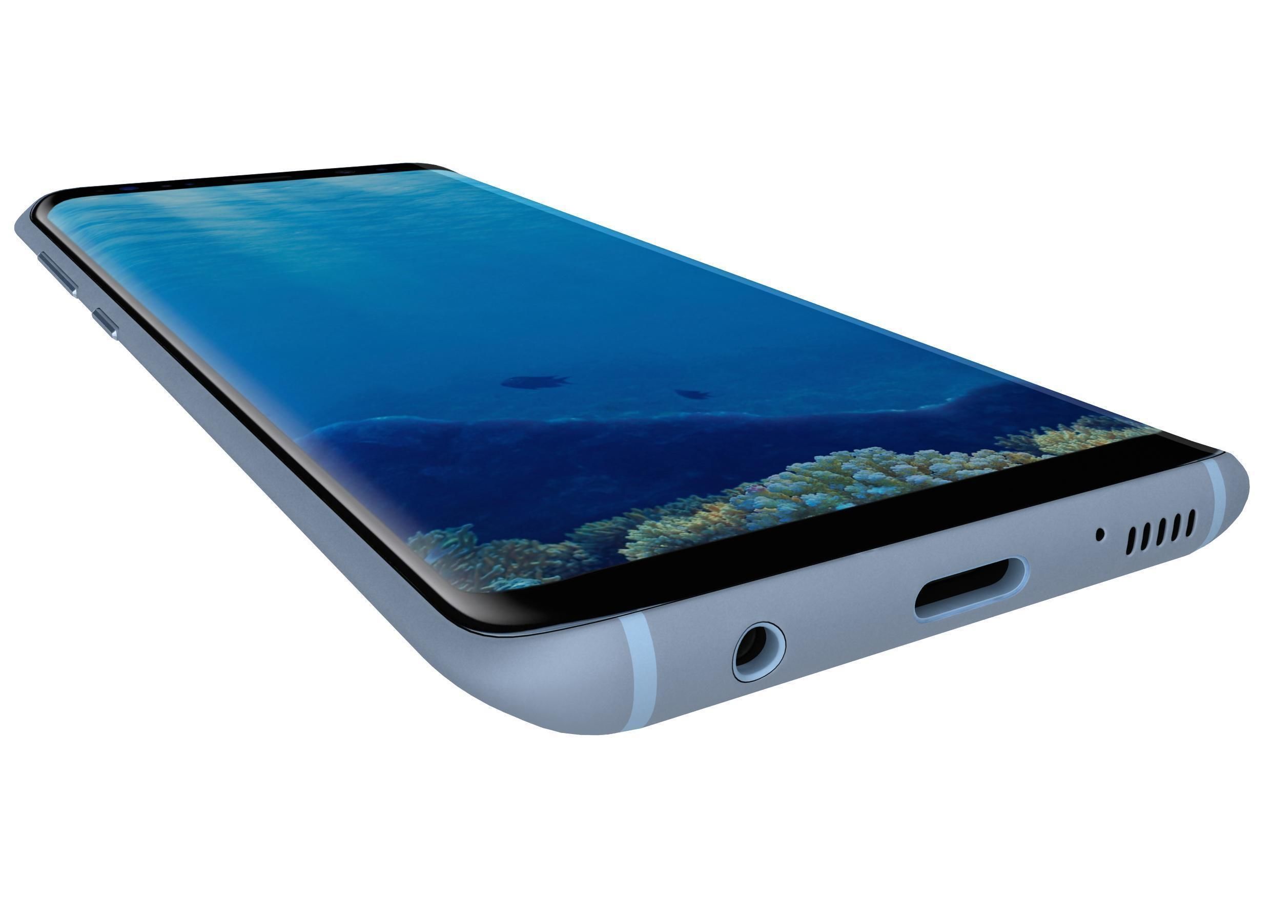 Samsung Galaxy S8 All Colors 3D model_34