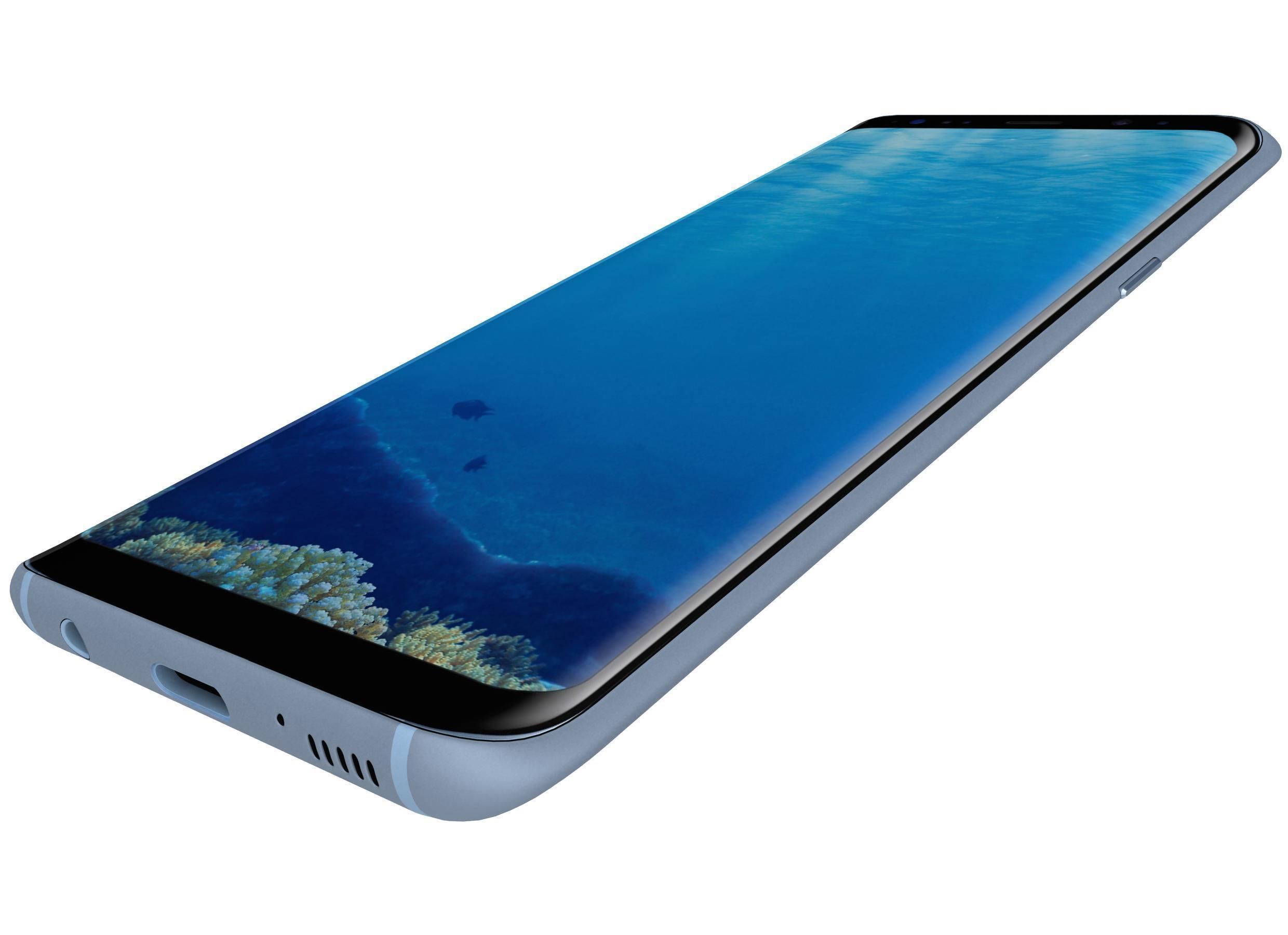 Samsung Galaxy S8 All Colors 3D model_44
