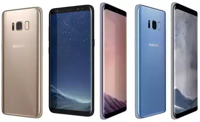 Samsung Galaxy S8 All Colors