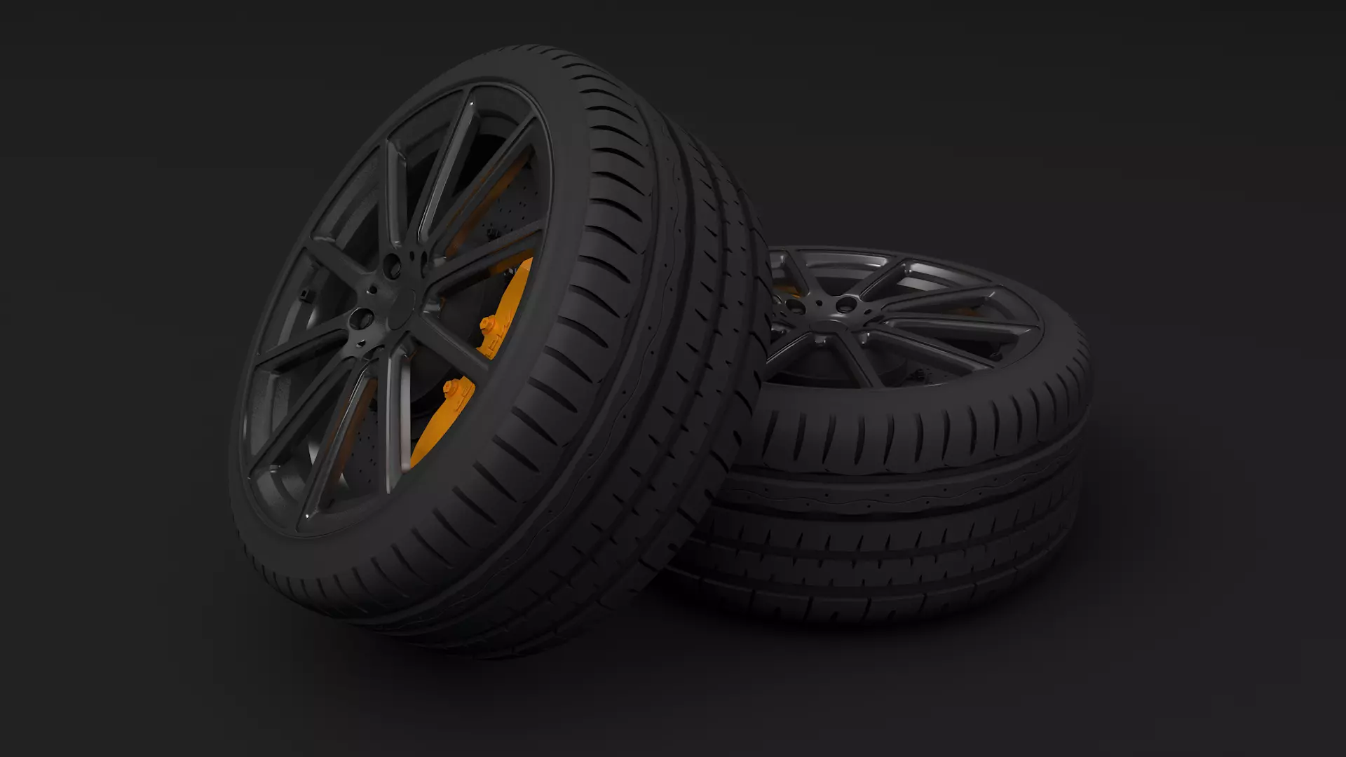 McLaren Tyres 3D model