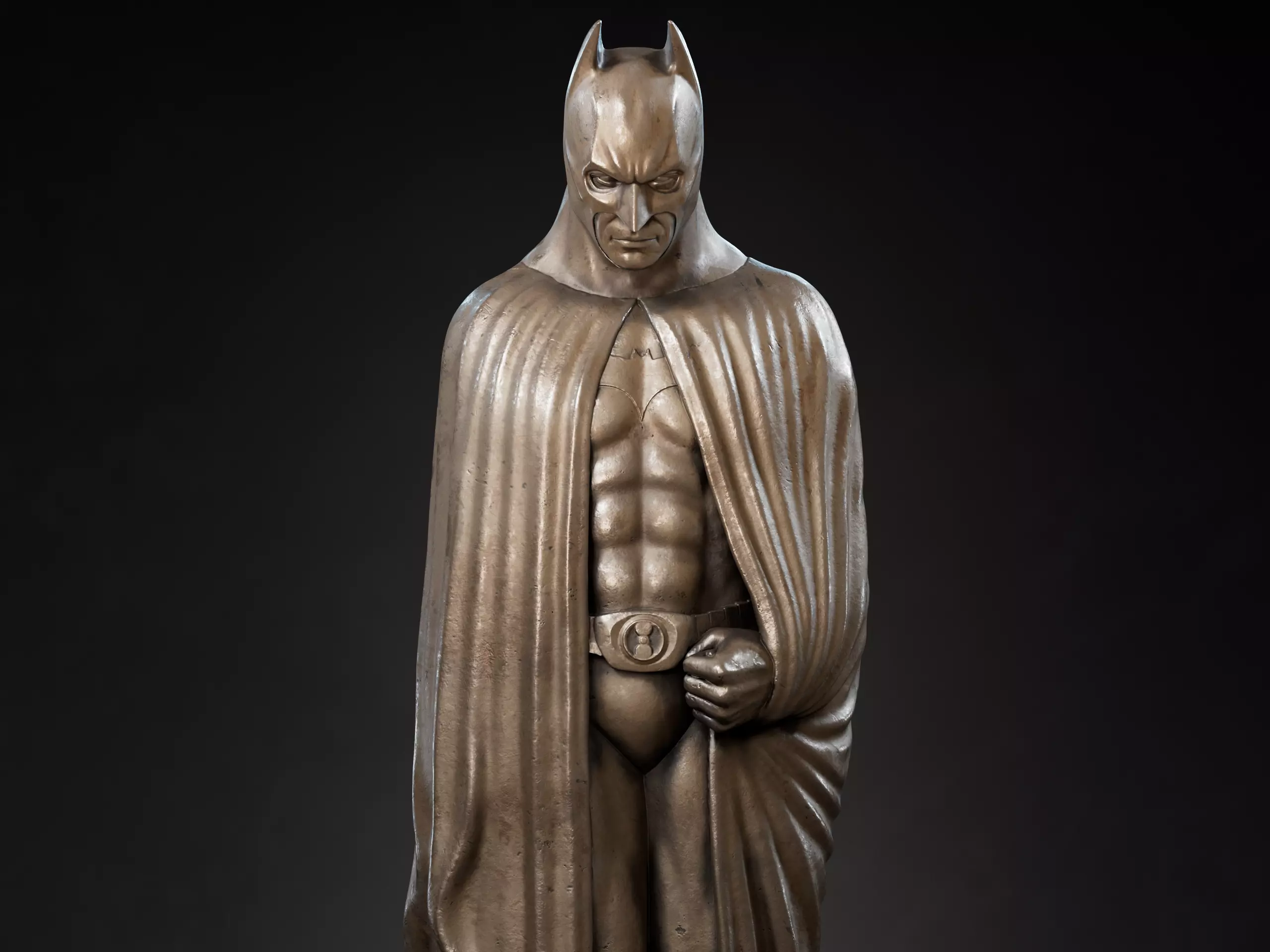 Dark Knight Memorial - Batman Statue 3D print model