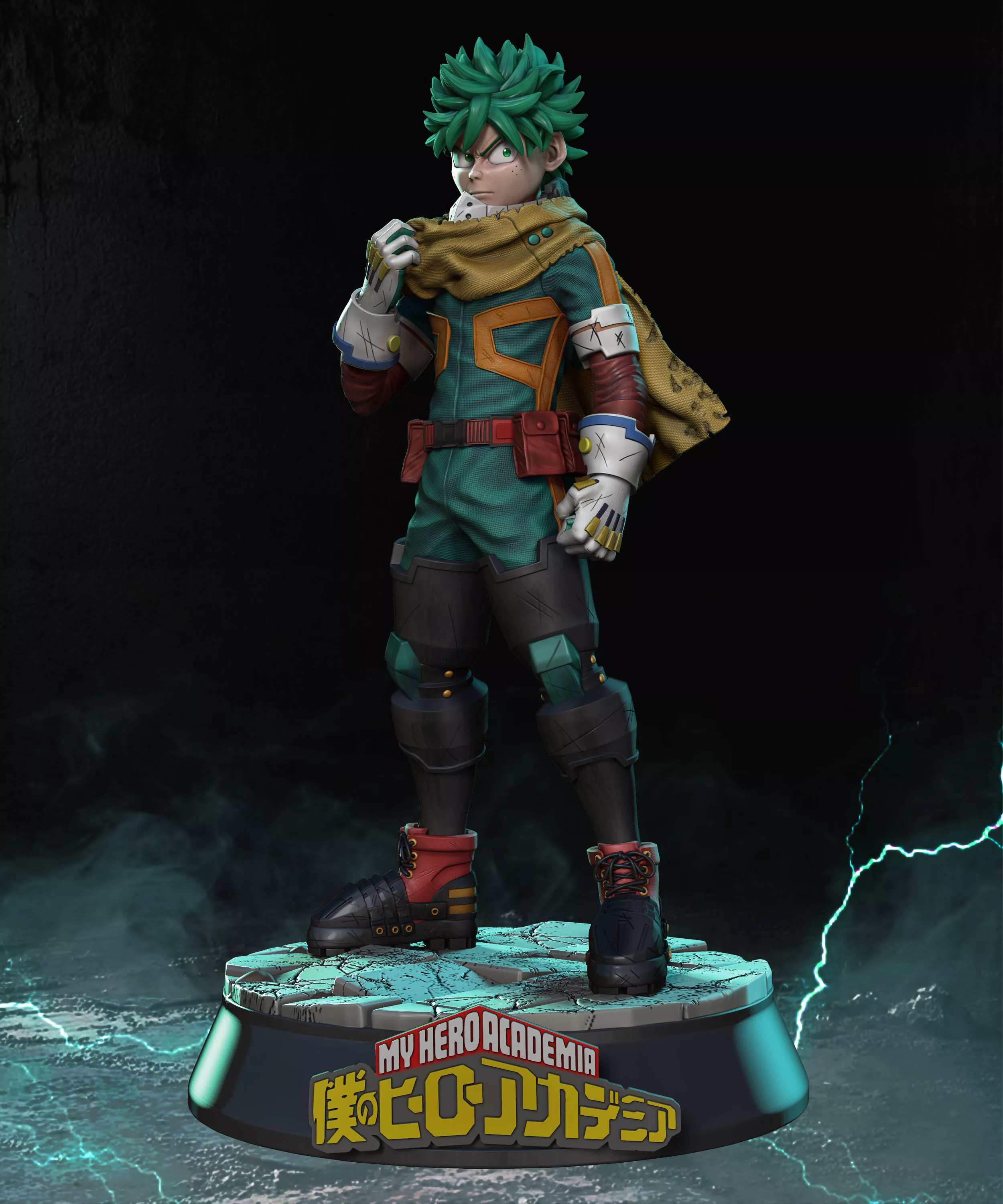 izuku Midoriya - My Hero Academia 3D print model