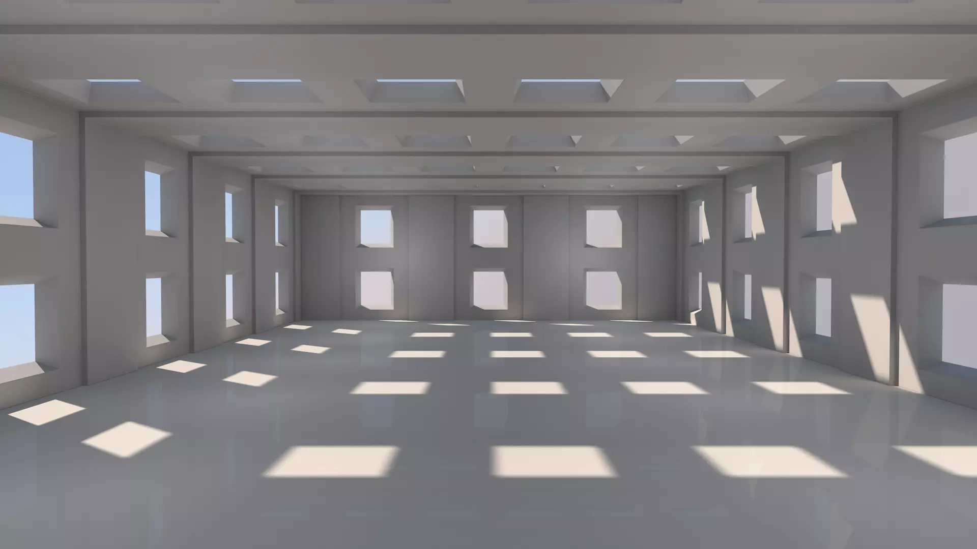Modern Warehouse 3D model