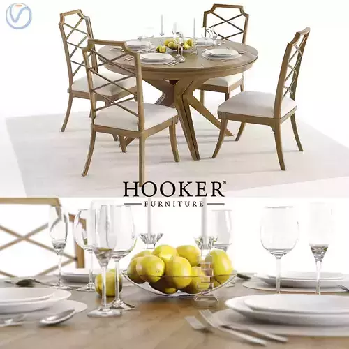 Hooker Retropolitan Dining set