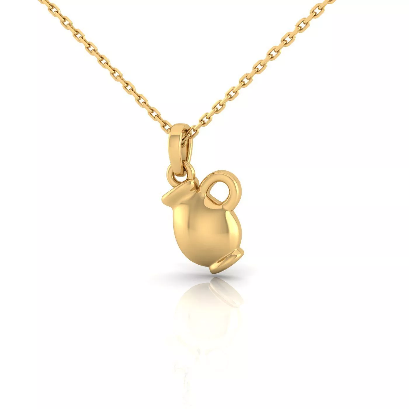 Gold Jug Pendent 3D print model