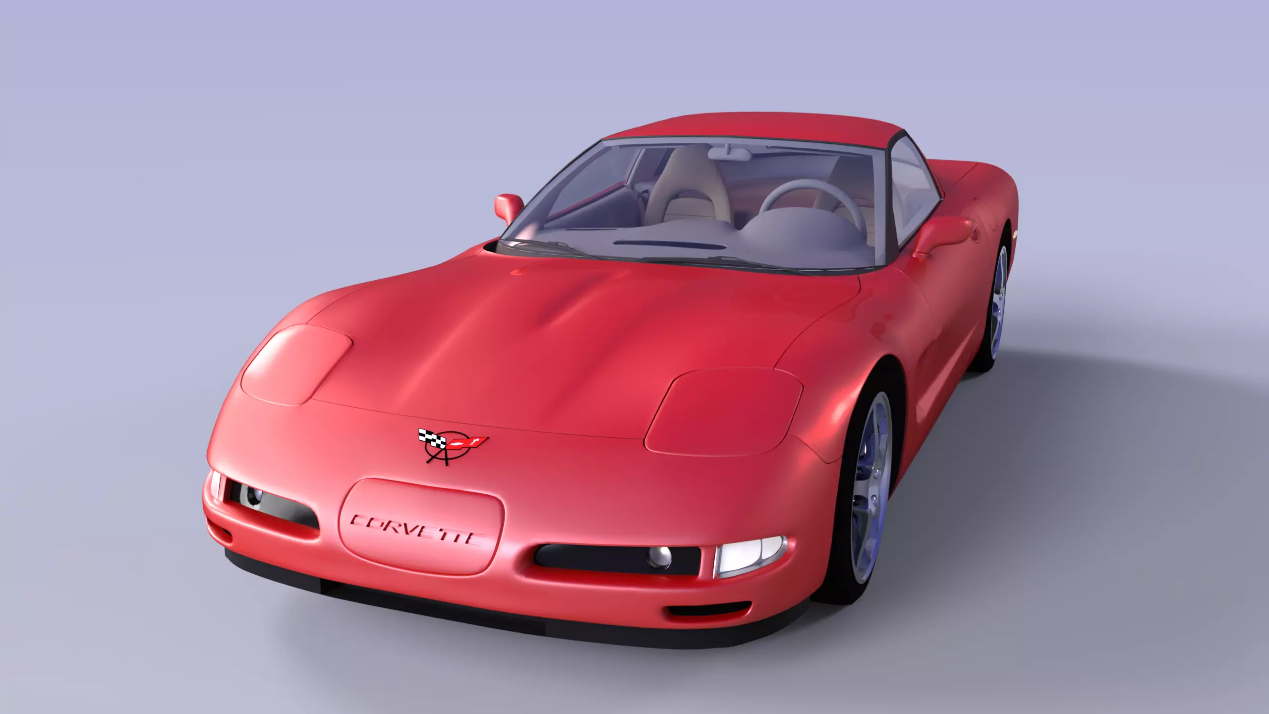 Corvette C5 The American Dream 3D print model