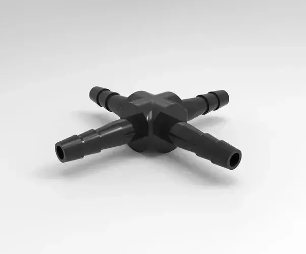 Pipe Connector - Cross shape