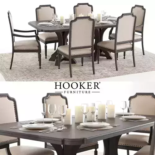 Hooker Corsica Dining Set