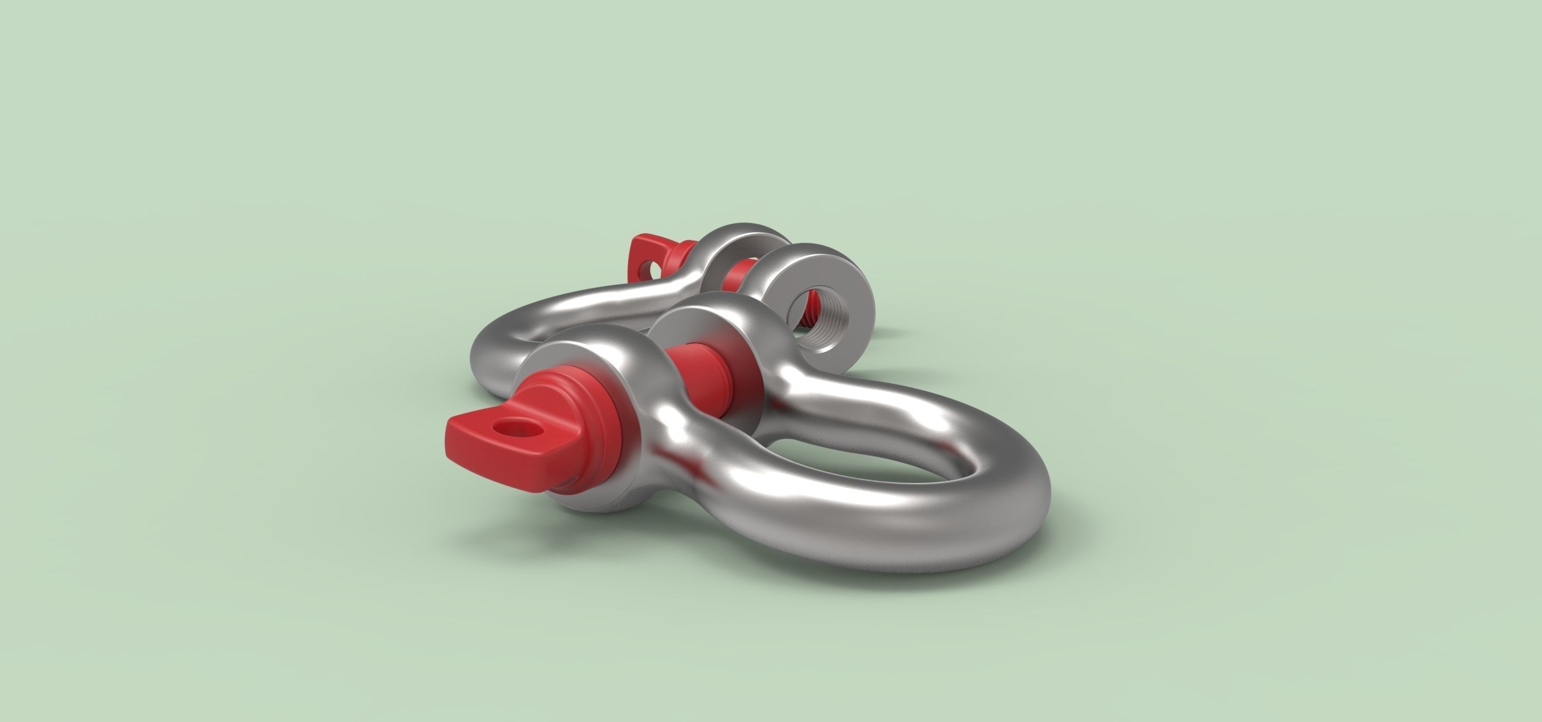 Anchor shackle G-209 3D model_2