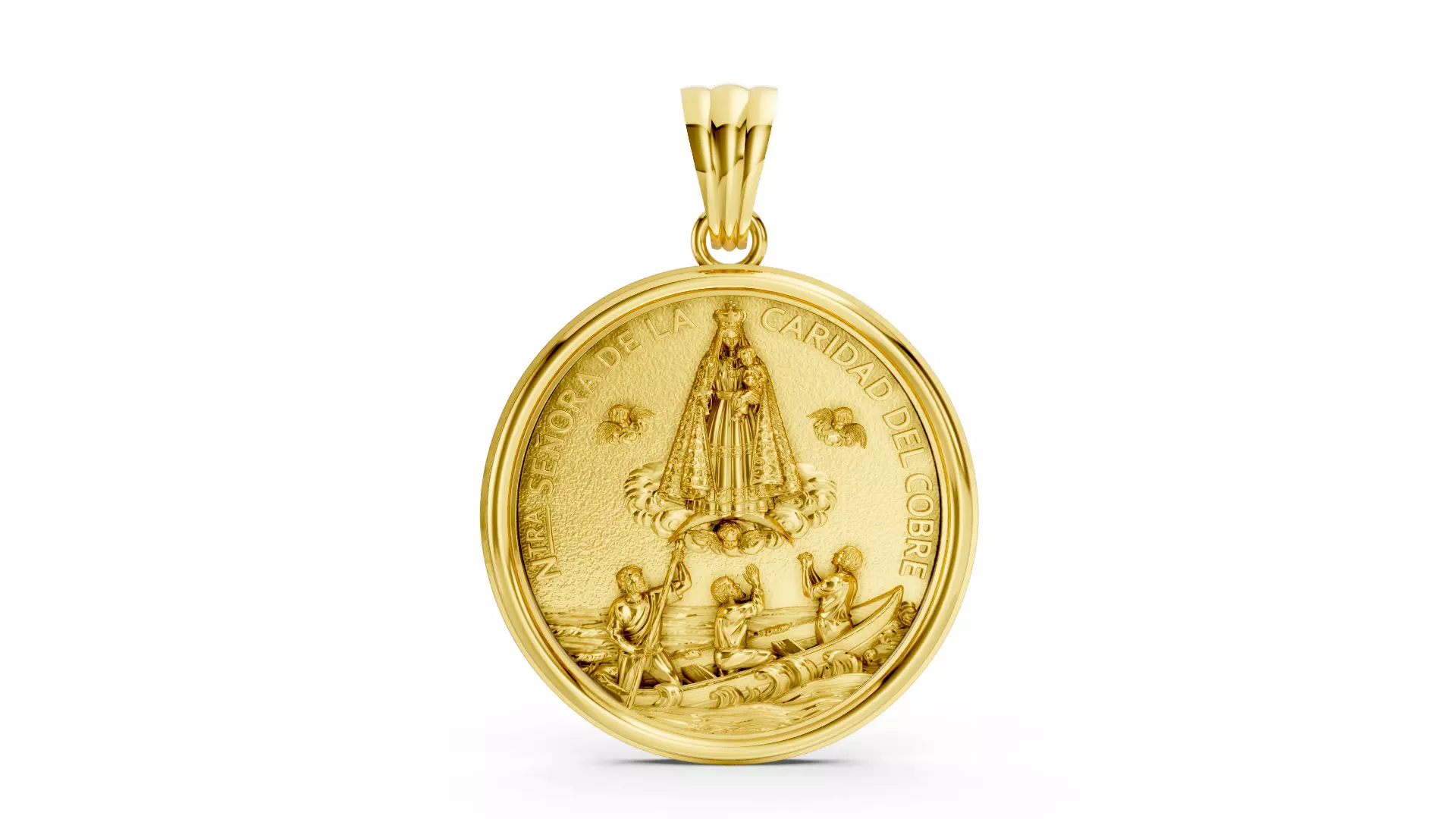 VIRGEN DE LA CARIDAD DEL COBRE 3D print model