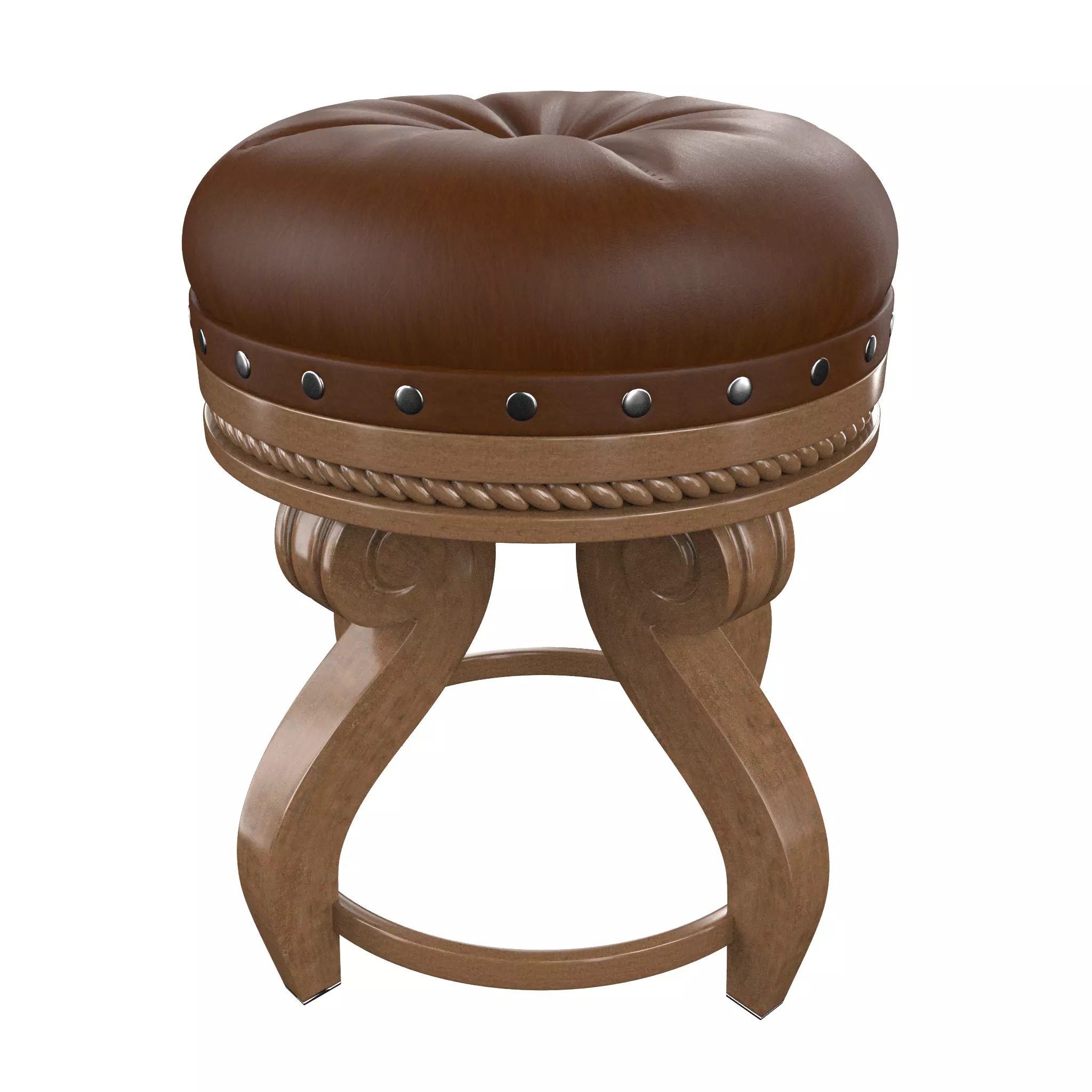 NMA Stool 001-1 Low-poly 3D model