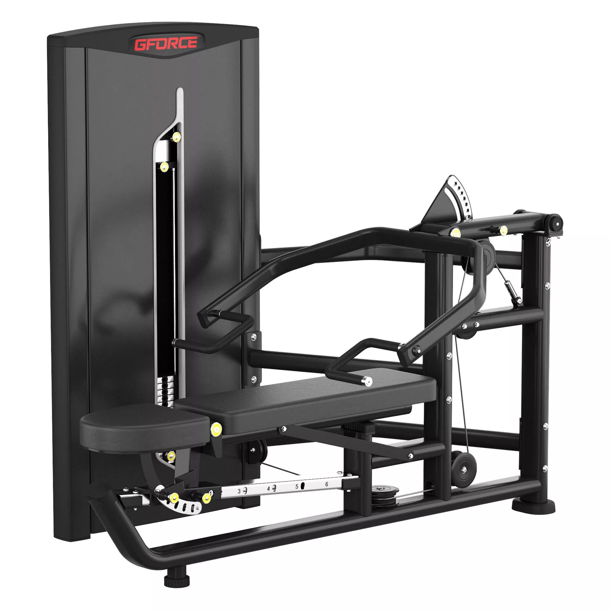 Shoulder Press Seated Chest Press machine 3D model