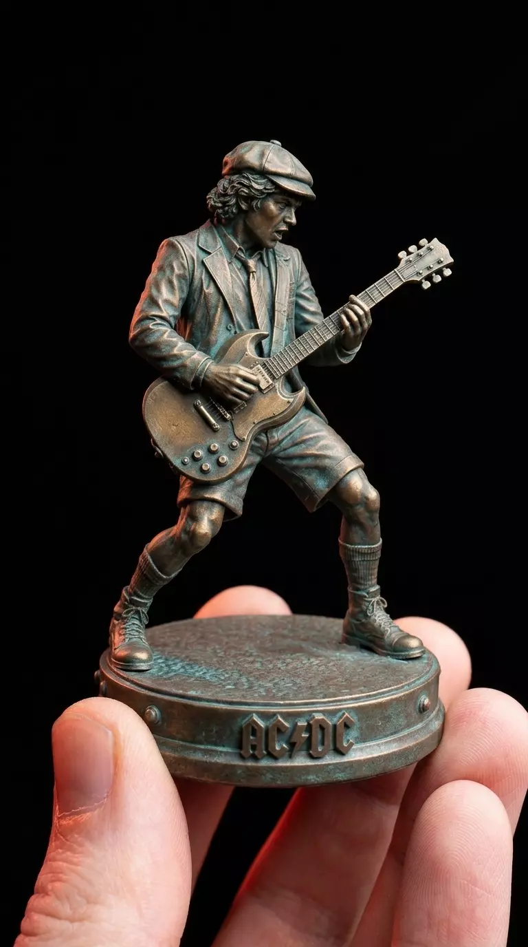 Thunderstruck Legend AC DC STL 3D print model