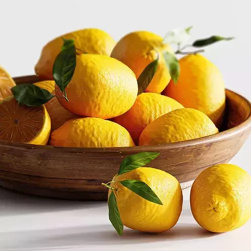 Fruit set01 3D model 6