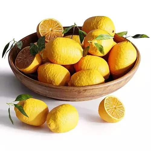 Fruit set01 3D model