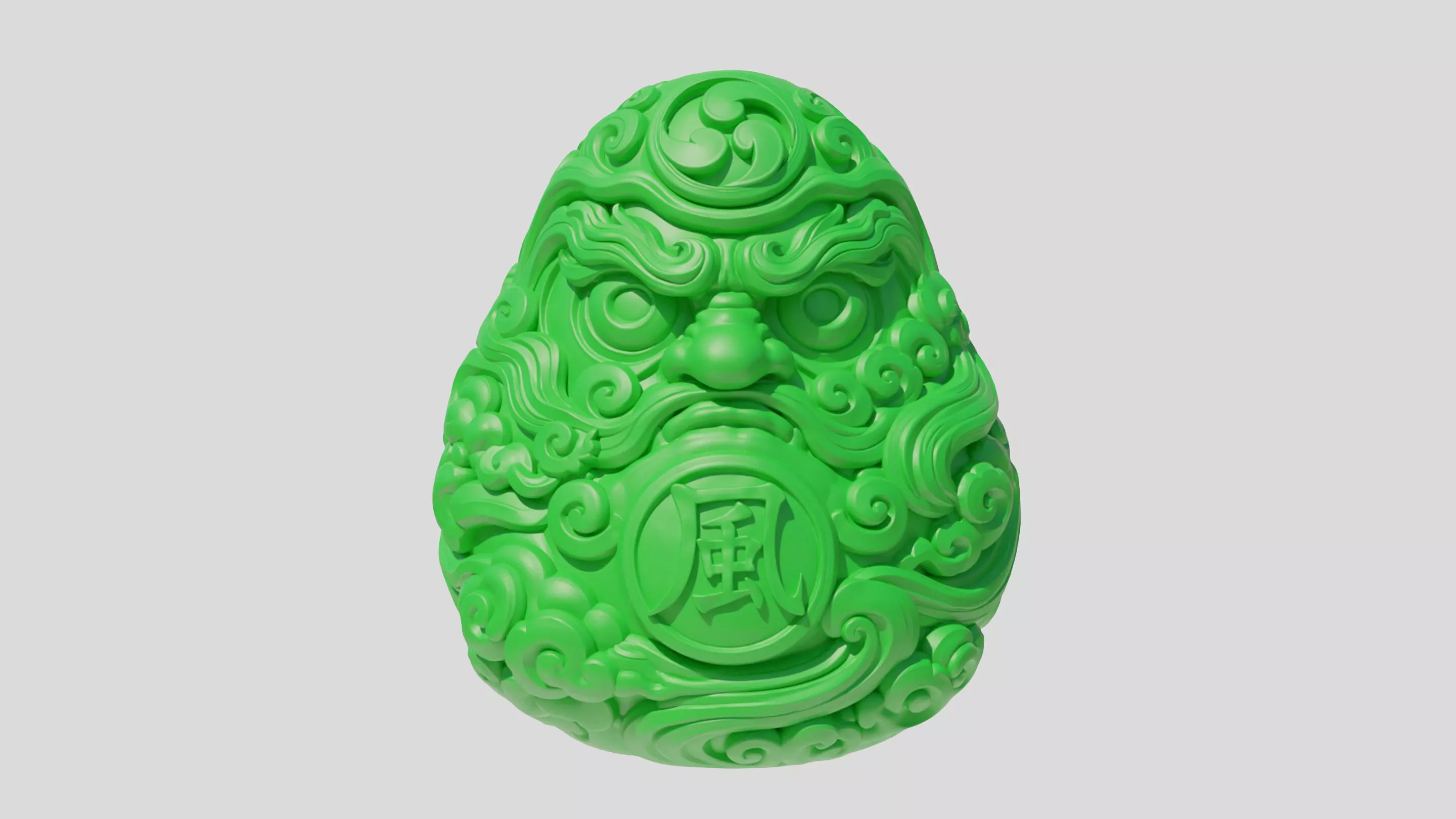 Wind Daruma - Serie01 3D print model
