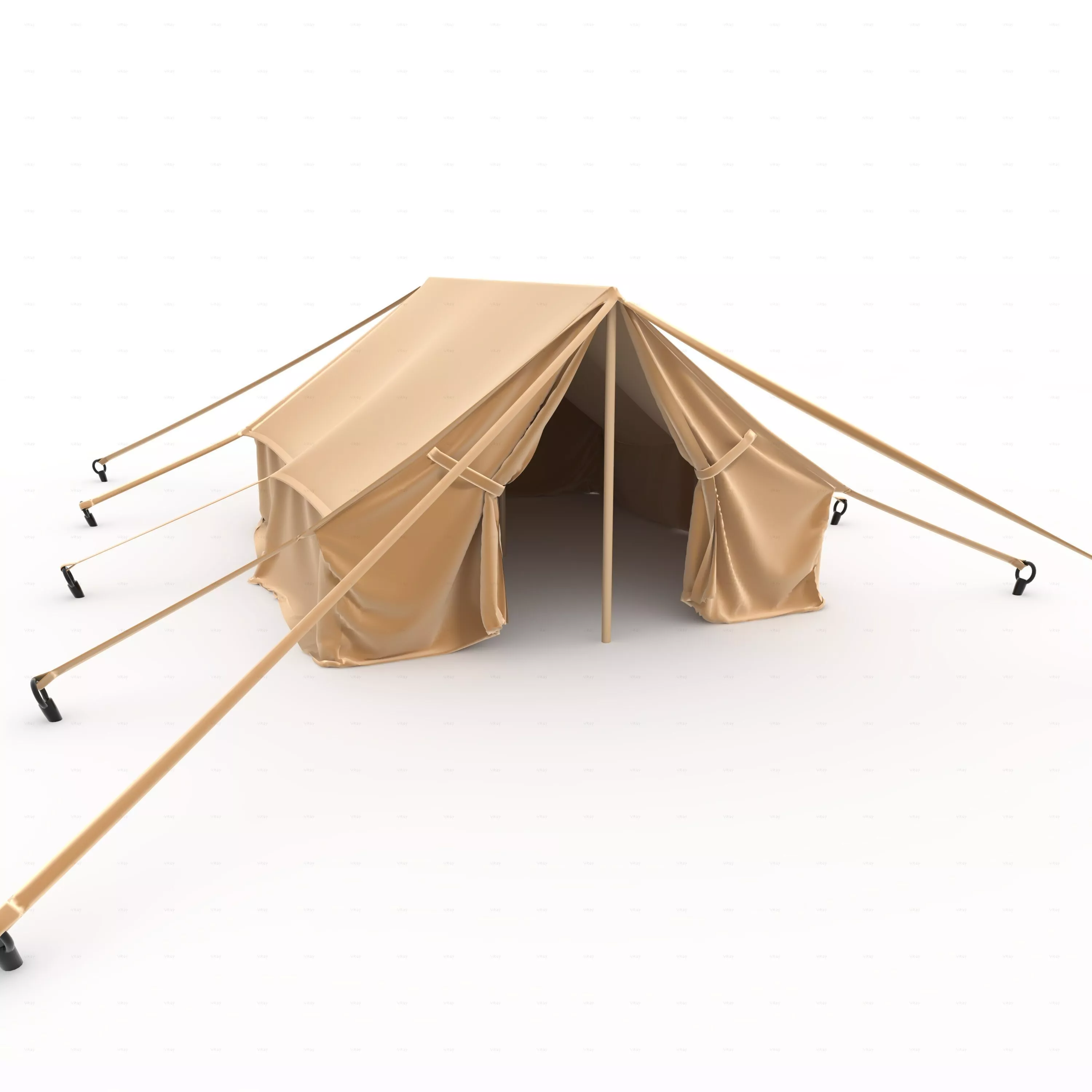 Military Tent 42 3D model