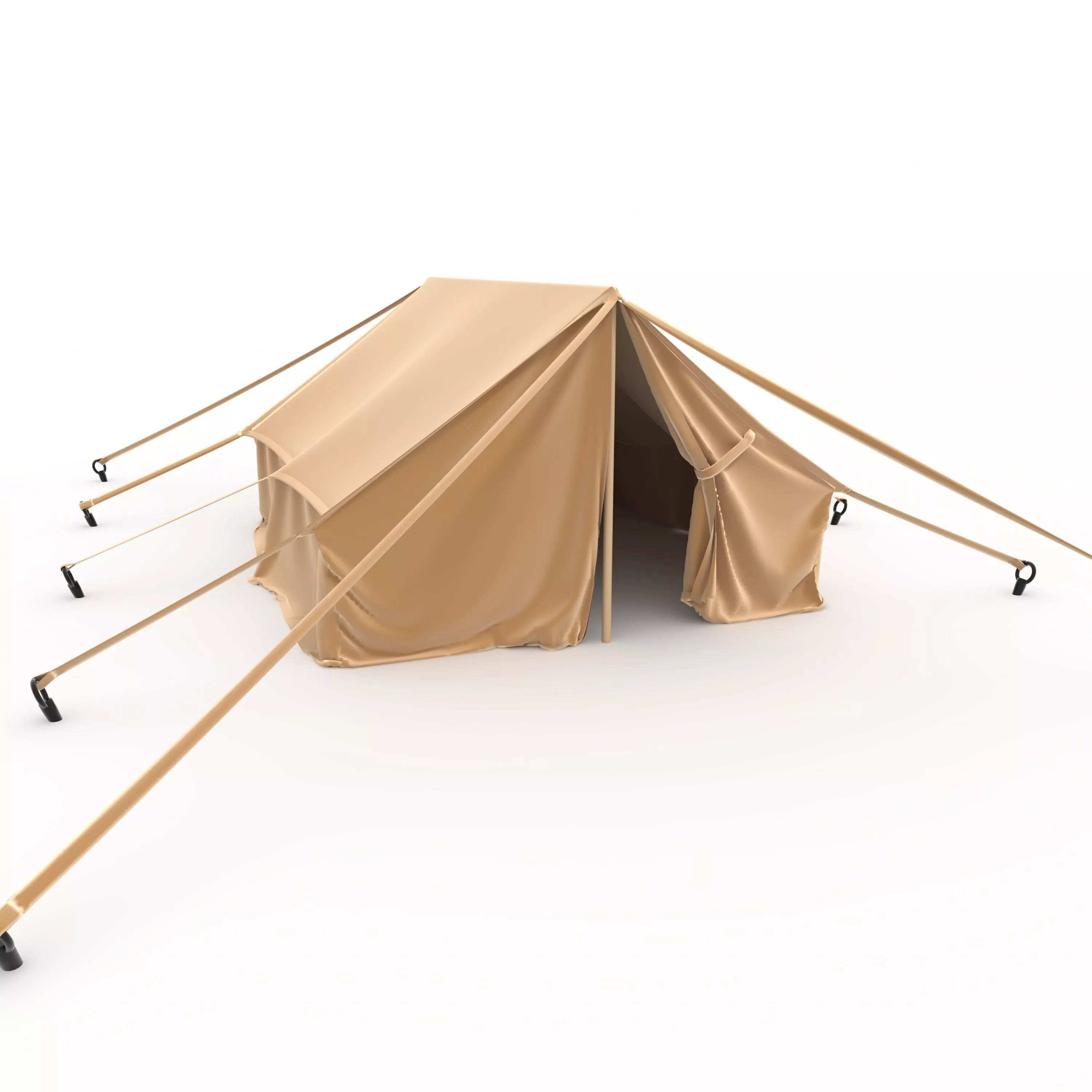 Military Tent 44 3D model