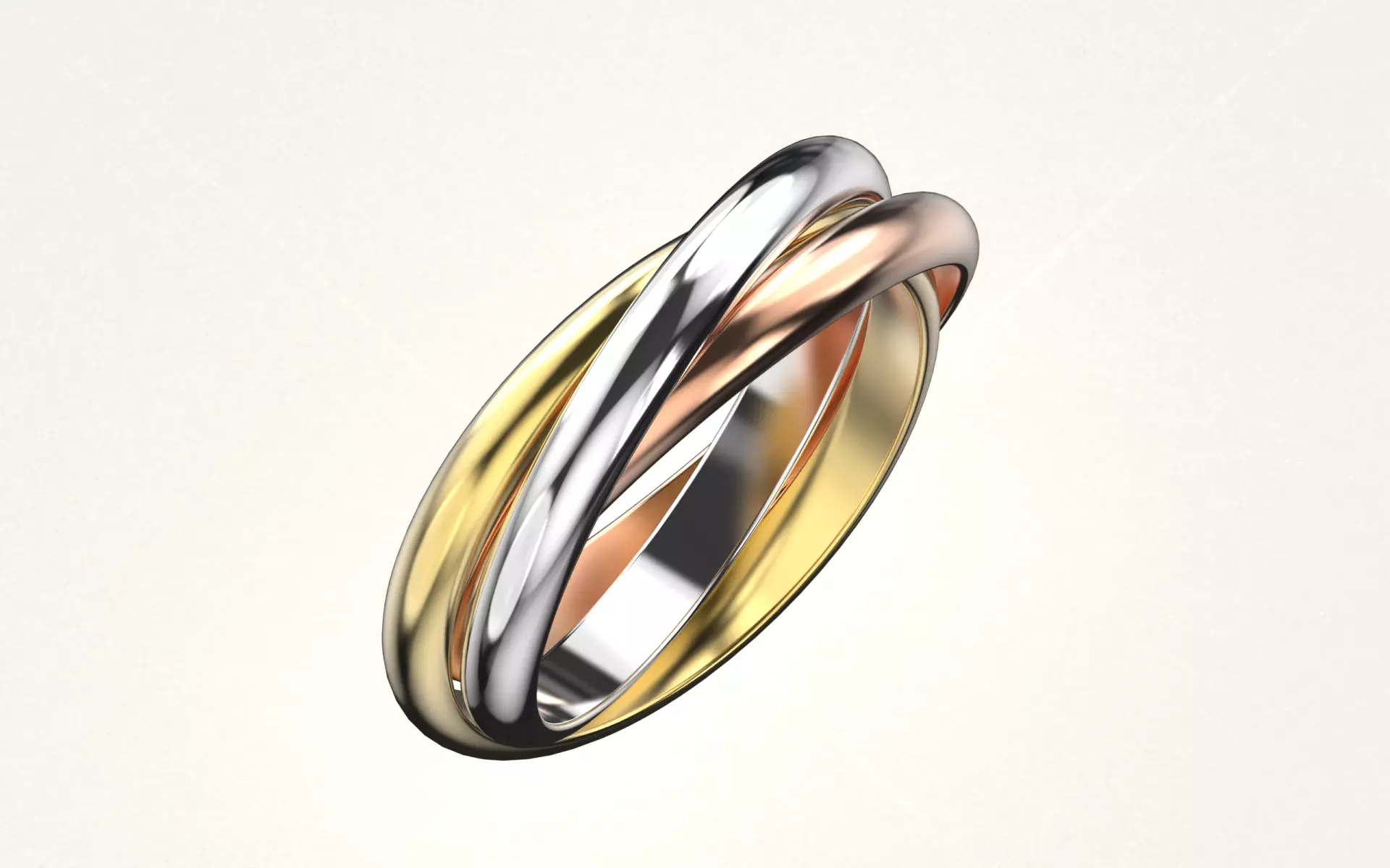 Ring Trinity 3D print model